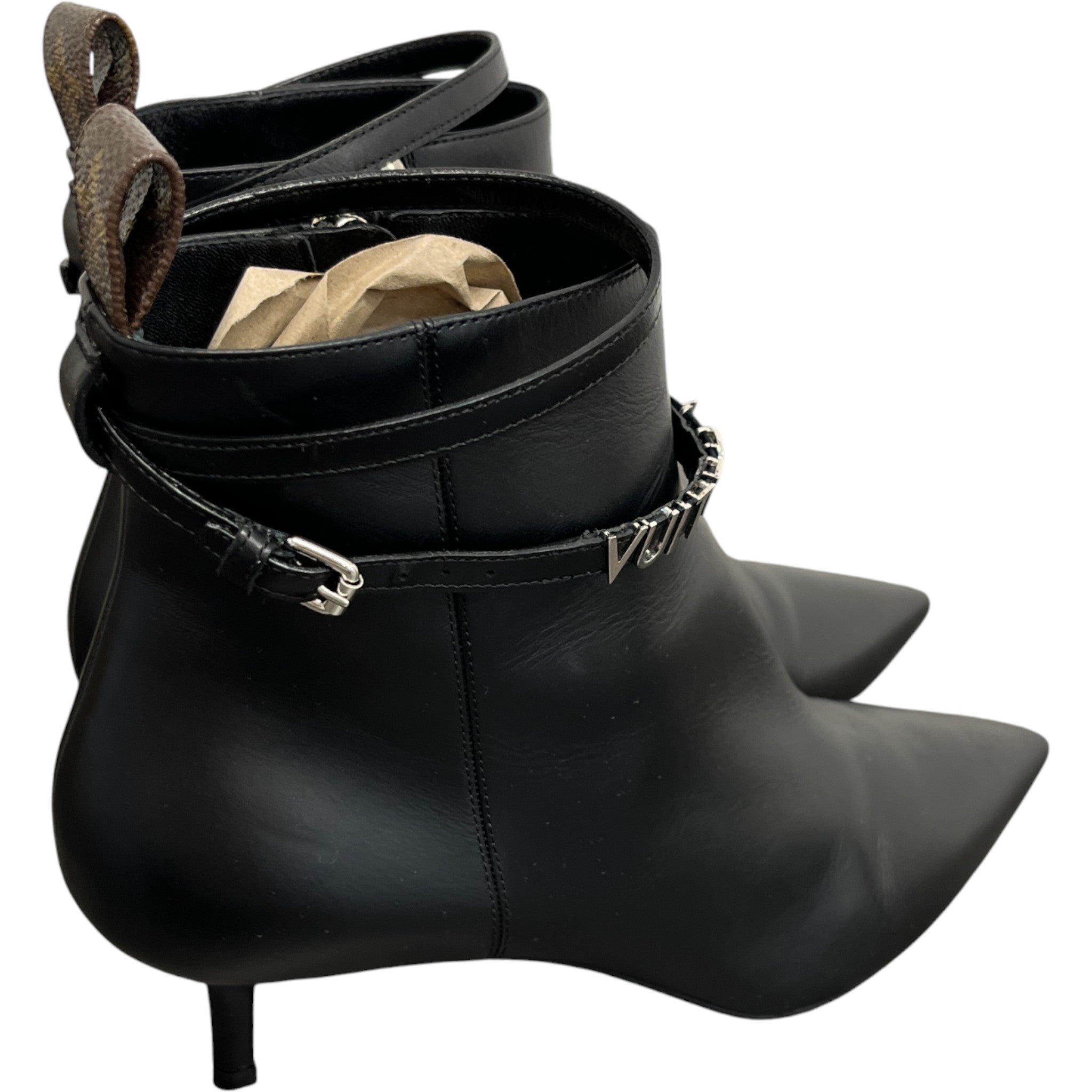 Women's Embellished Ankle Boots Black Size EU 37.5 / UK 4.5