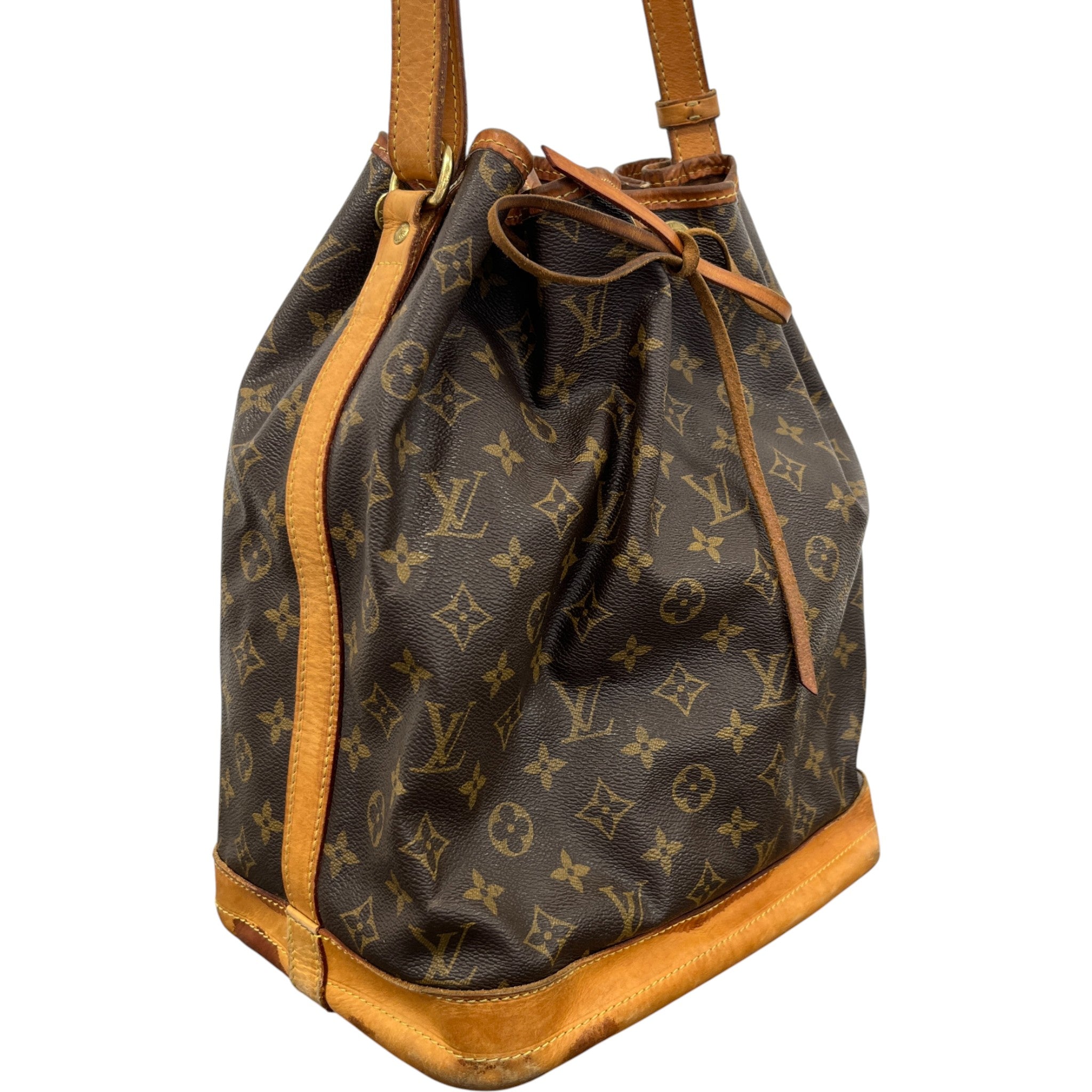 Women's Monogram Noe Bucket Bag Brown