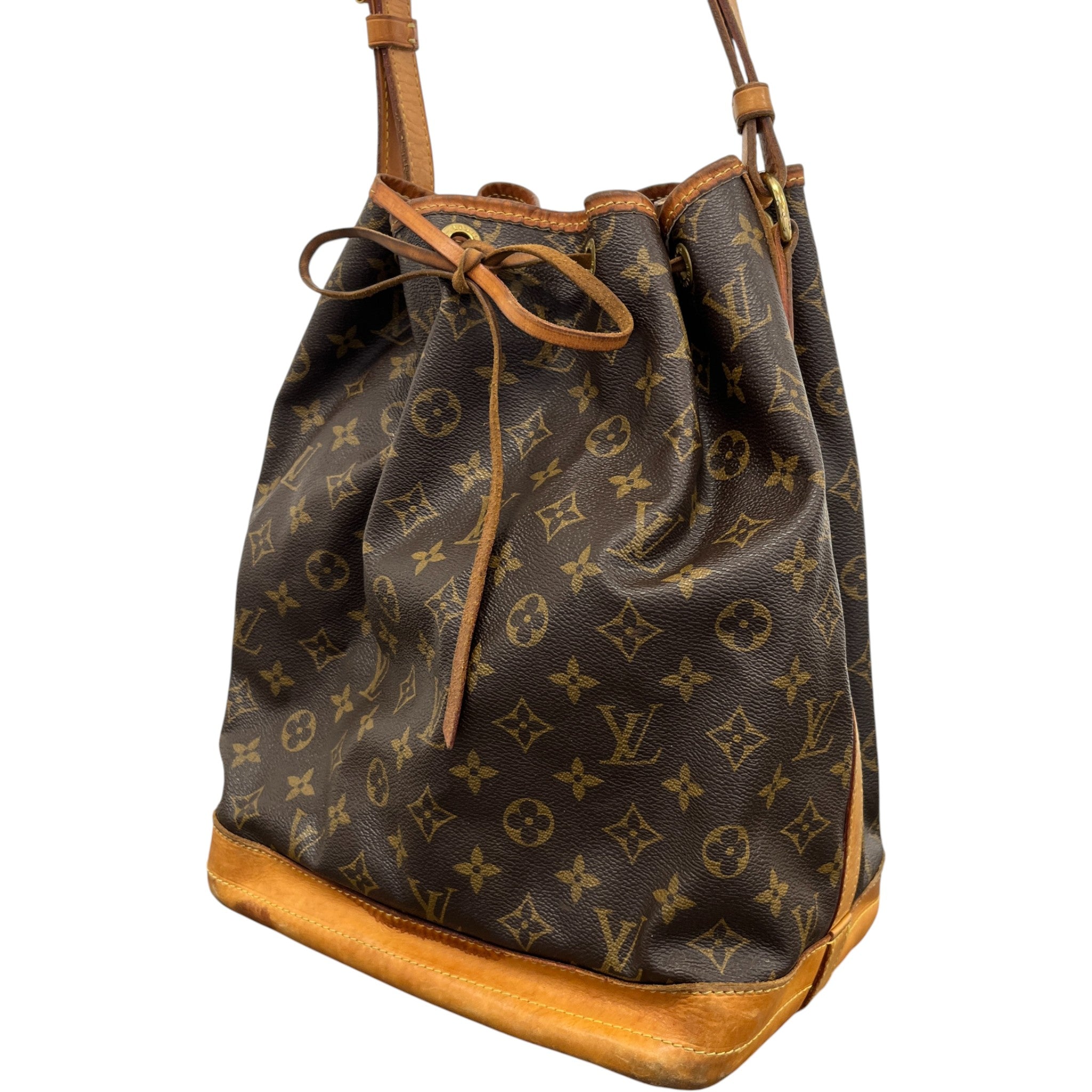 Women's Monogram Noe Bucket Bag Brown