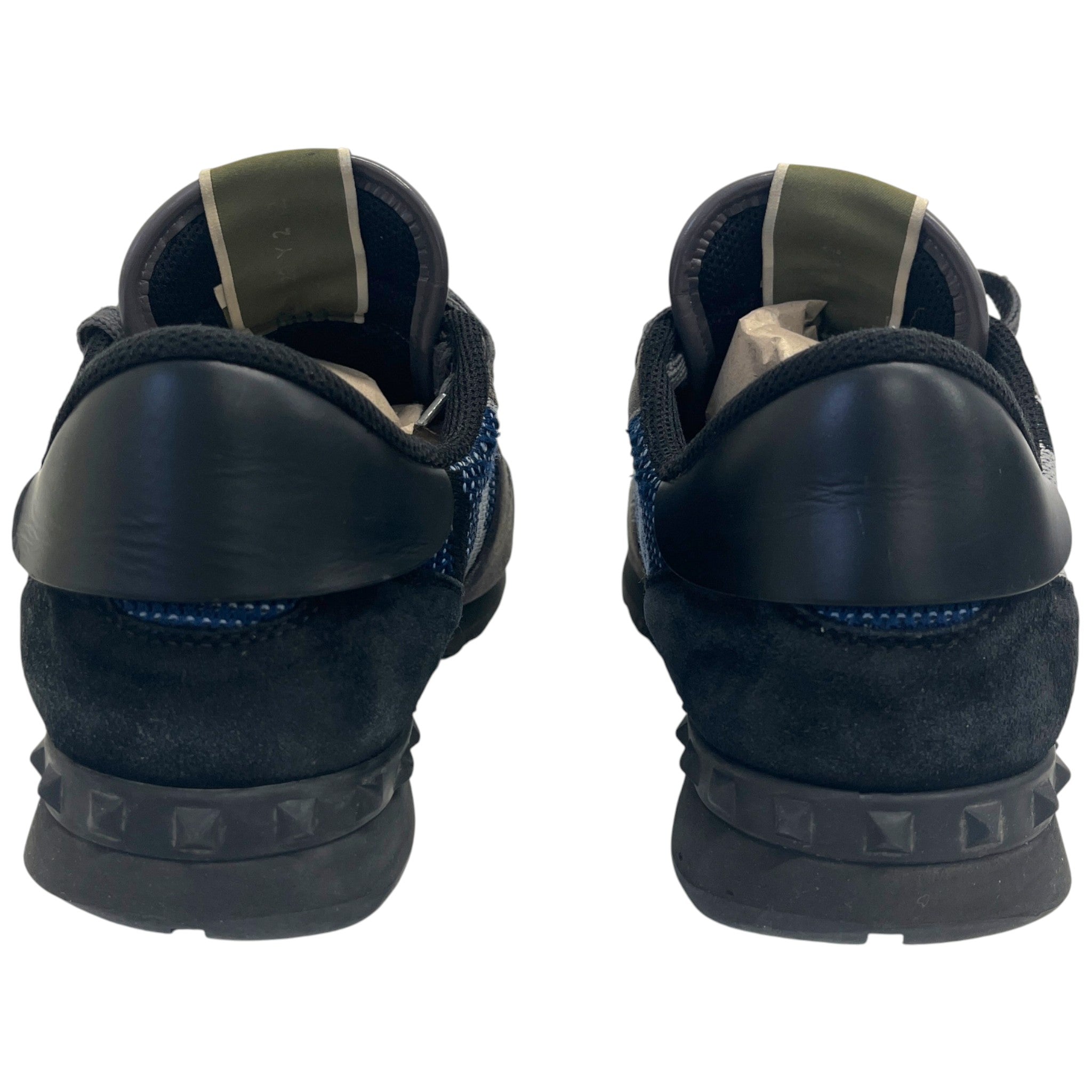 Men's Rockrunner Camouflage Low Trainers Blue Size EU 42 / UK 8