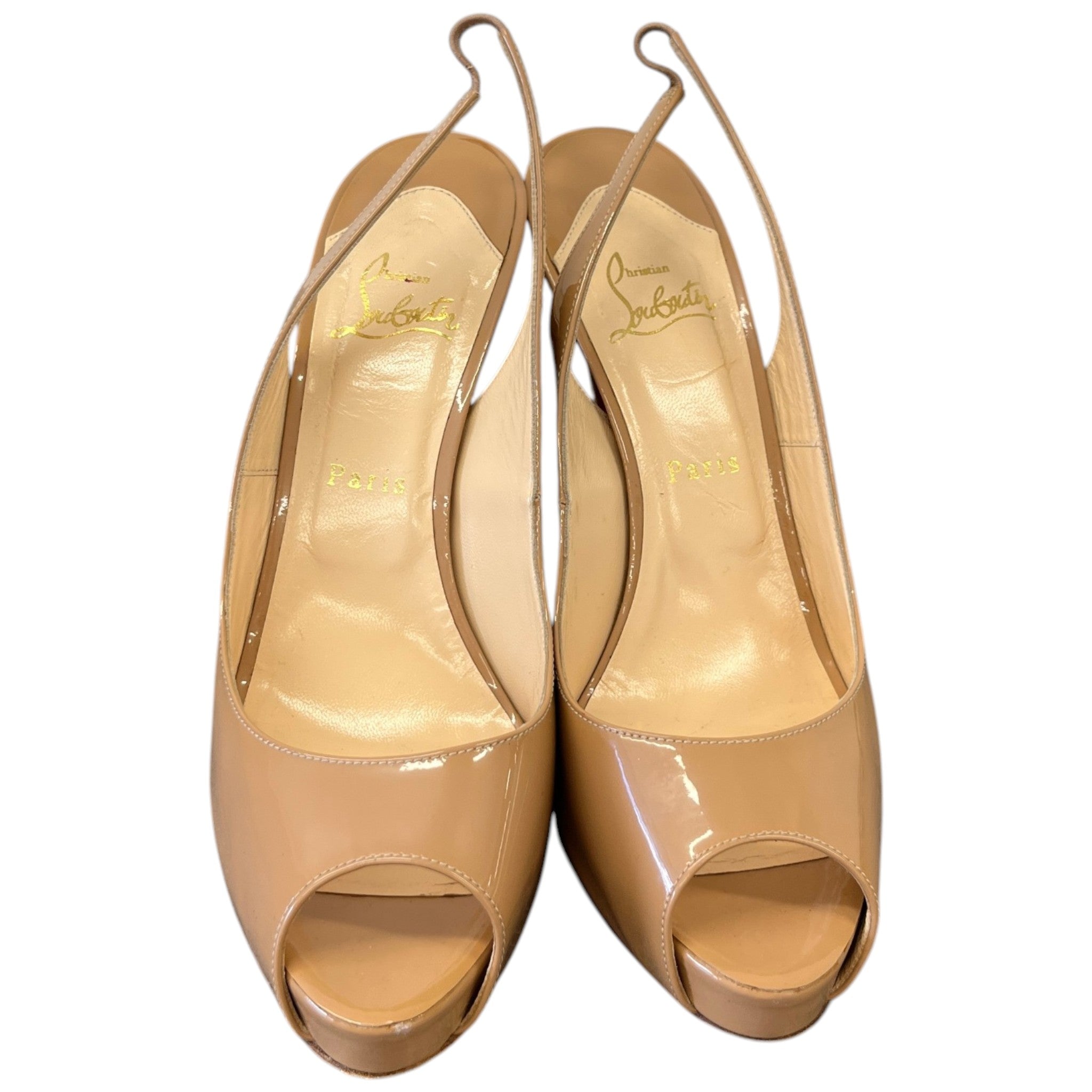 Women's Private Number Heels Beige Size EU 40 / UK 7