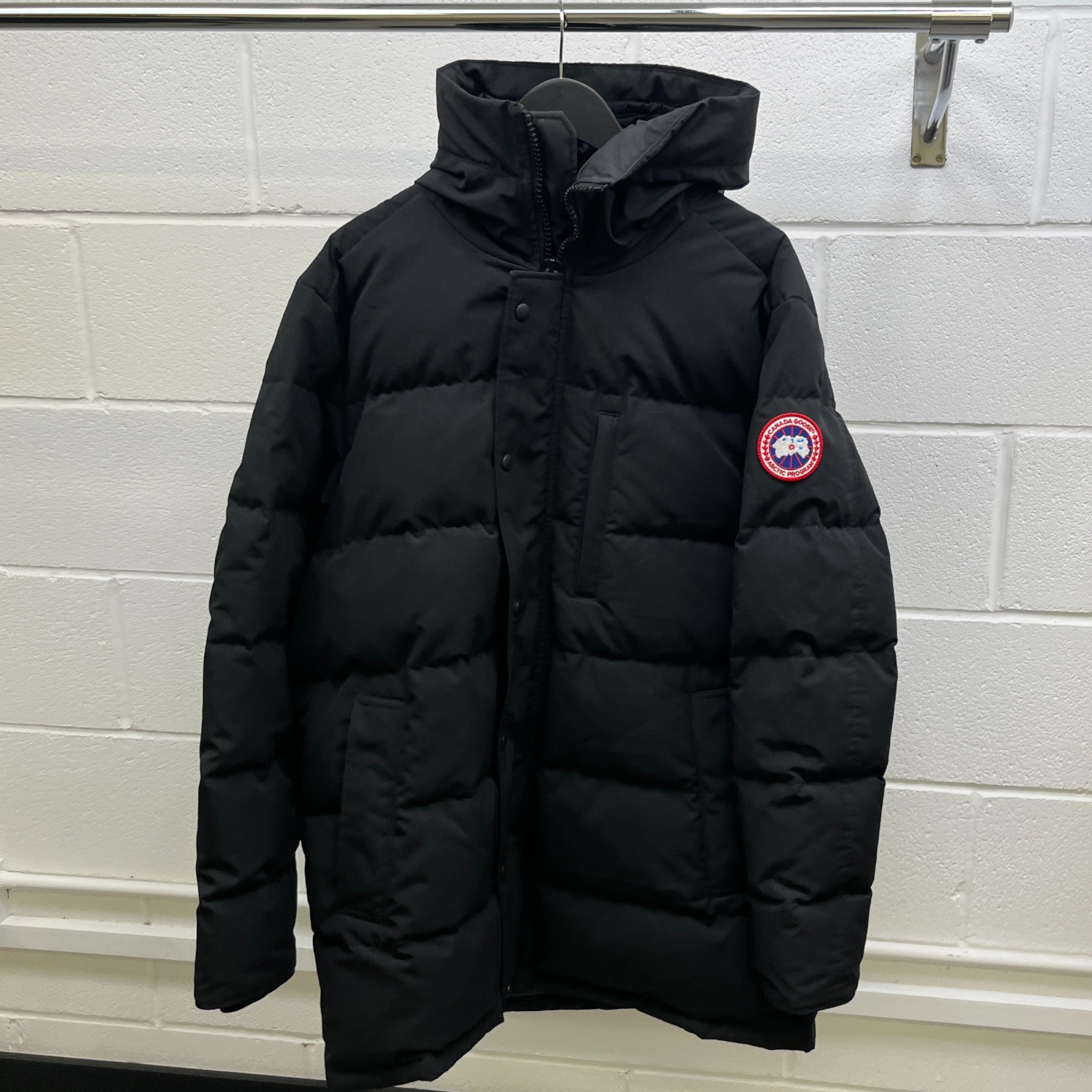 Men's Carson Parka Down Jacket Black Size XL