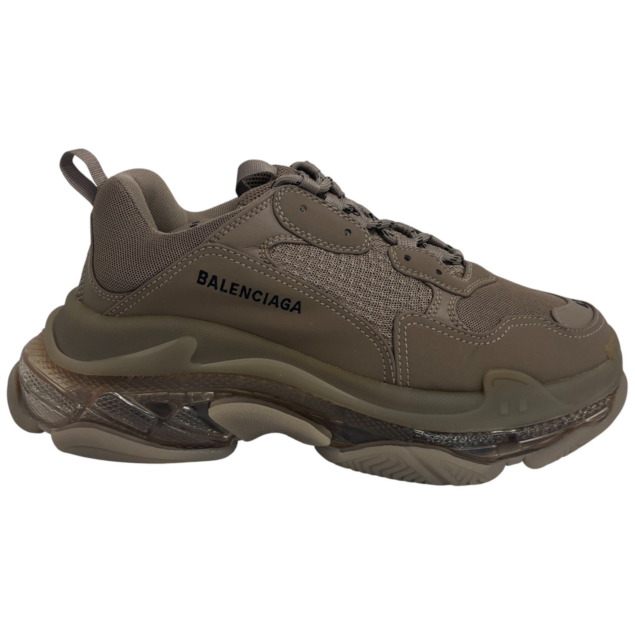 Men's Triple S Low Trainers Beige Size EU 42 / UK 8