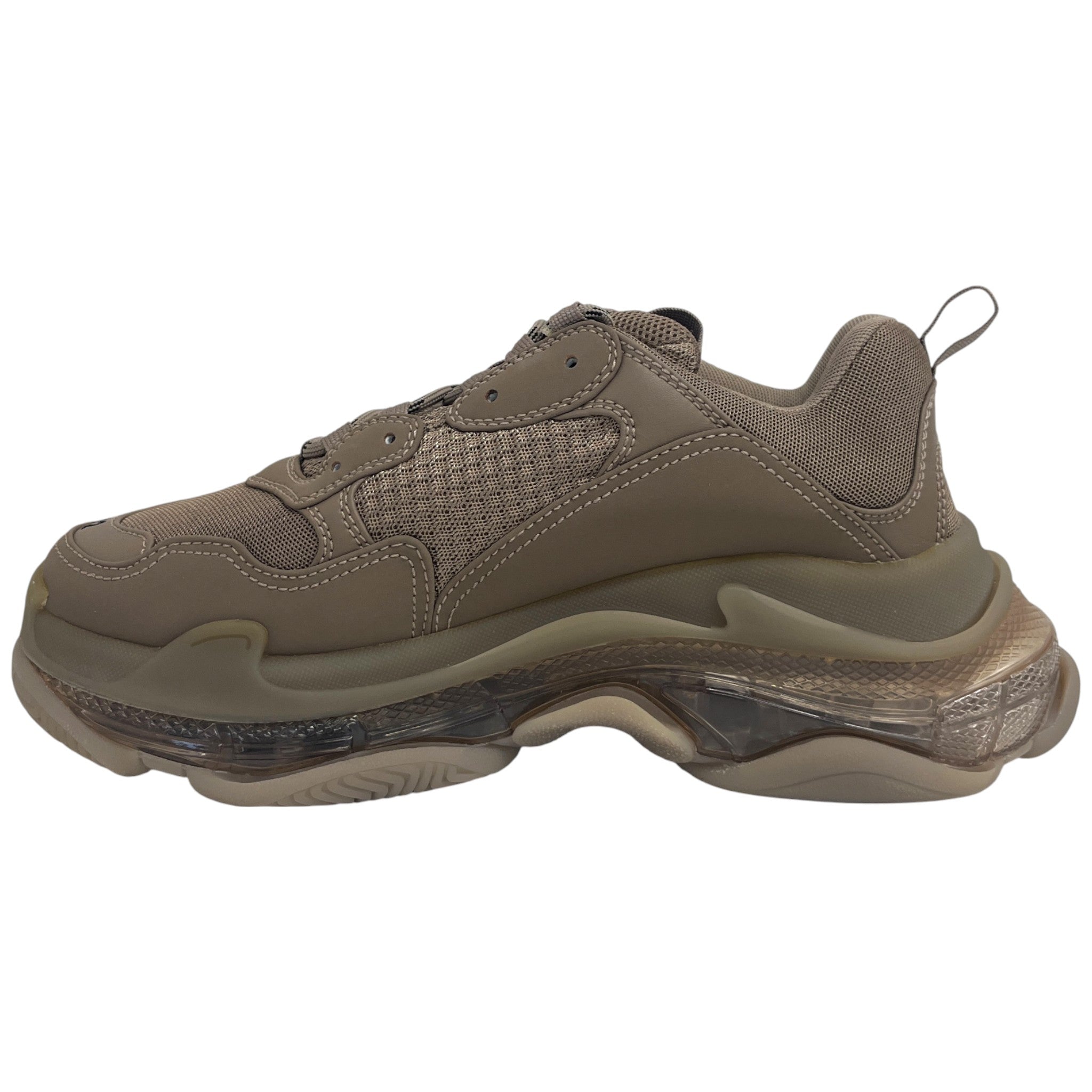 Men's Triple S Low Trainers Beige Size EU 42 / UK 8