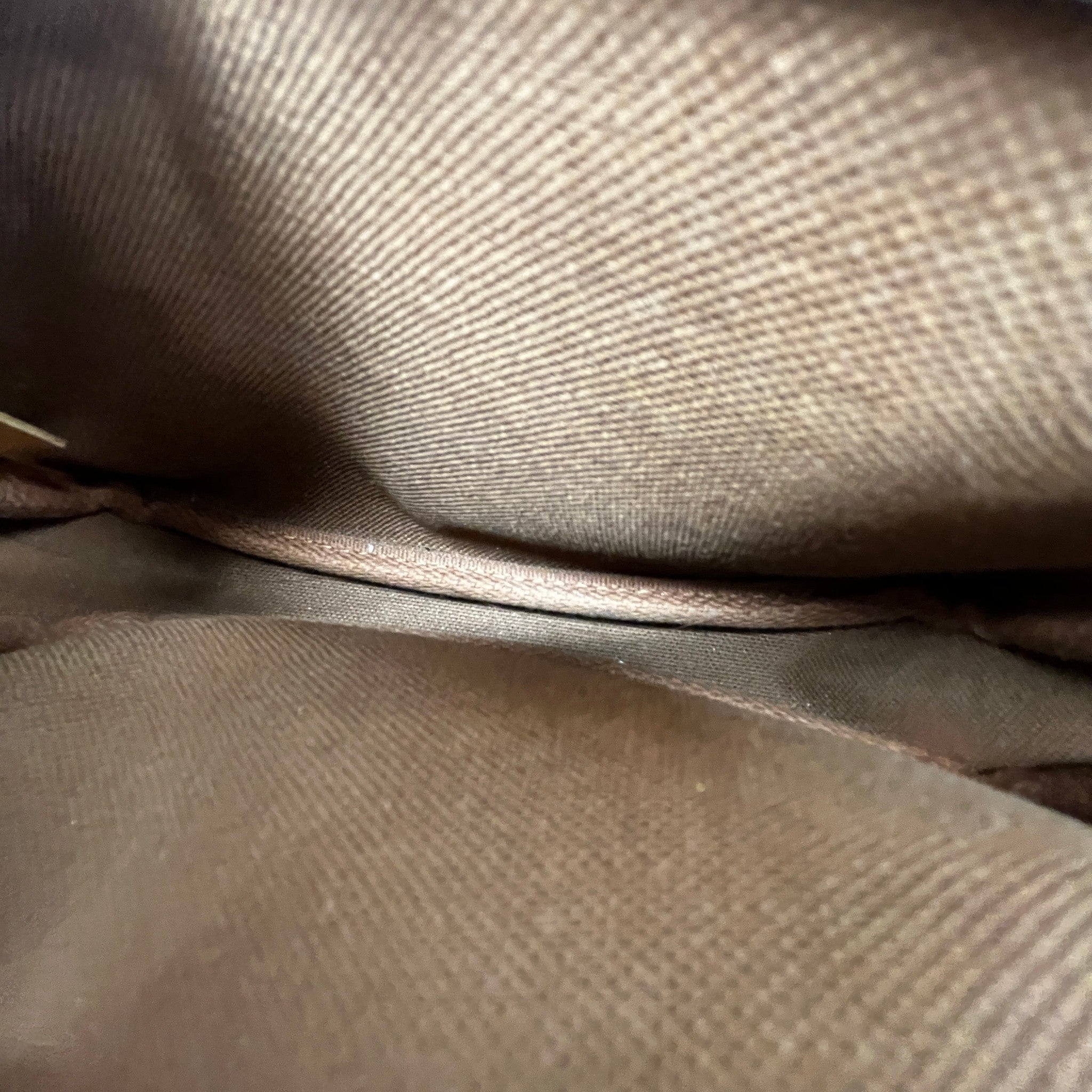 Women's Monogram Pochette Accessories Bag Brown