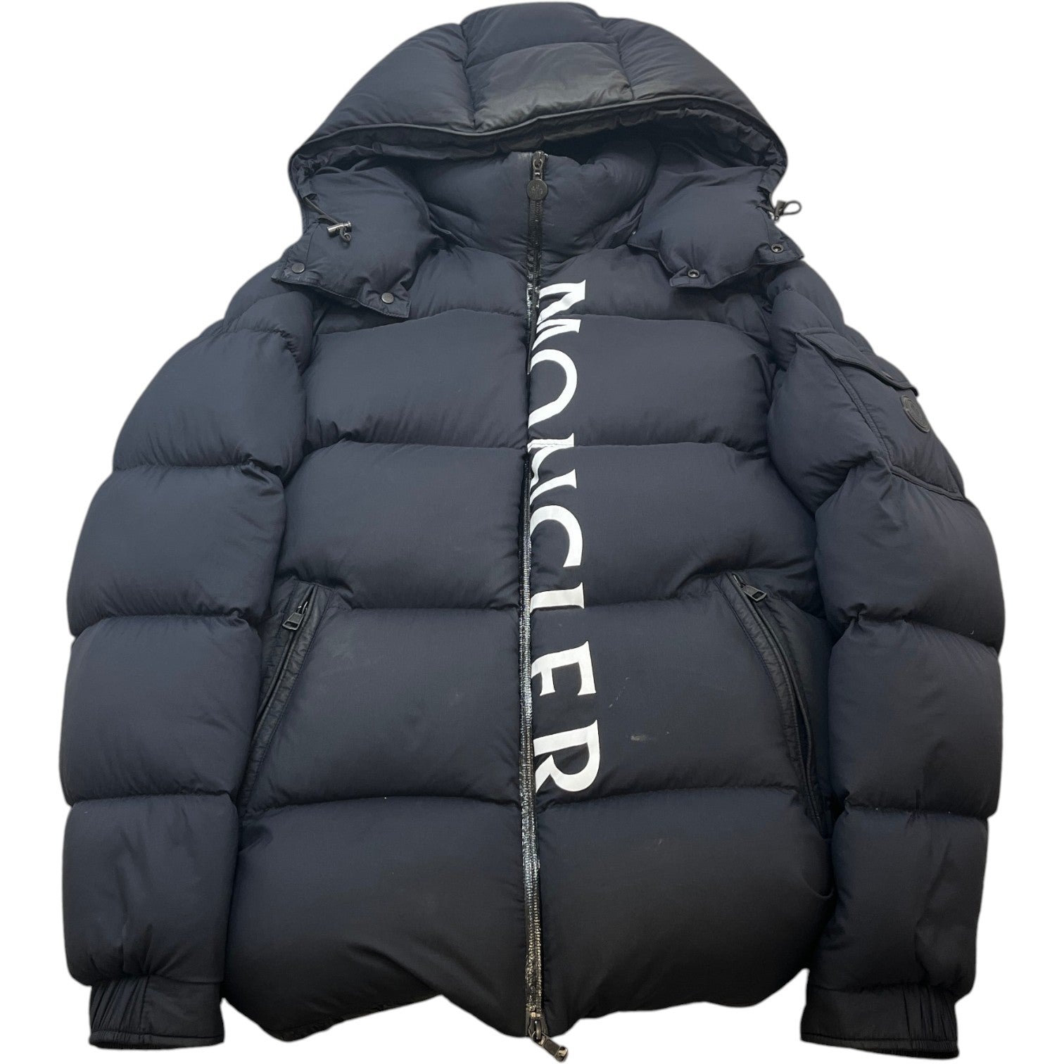 Men's Maures Down Jacket Black Size 4 / XL