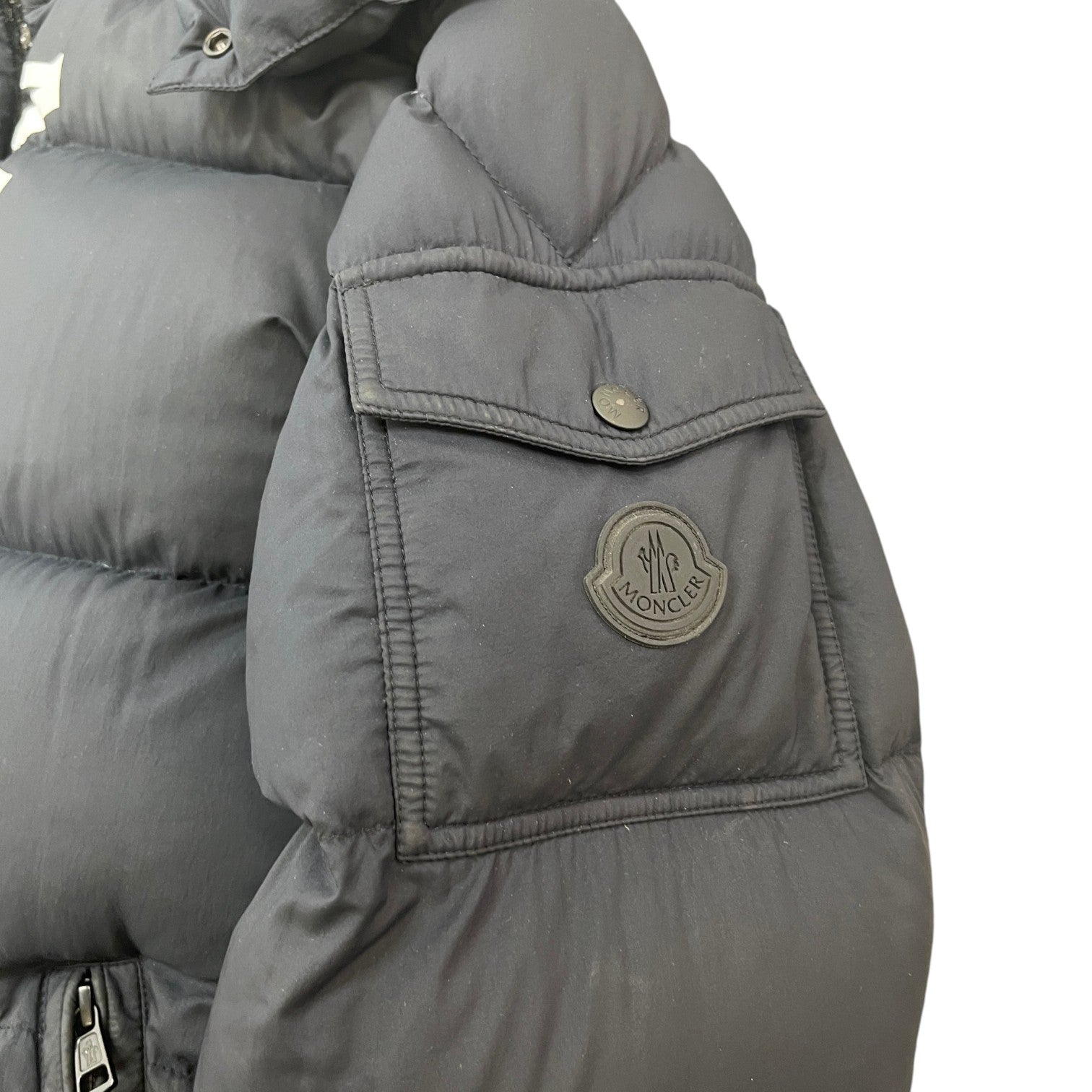 Men's Maures Down Jacket Black Size 4 / XL