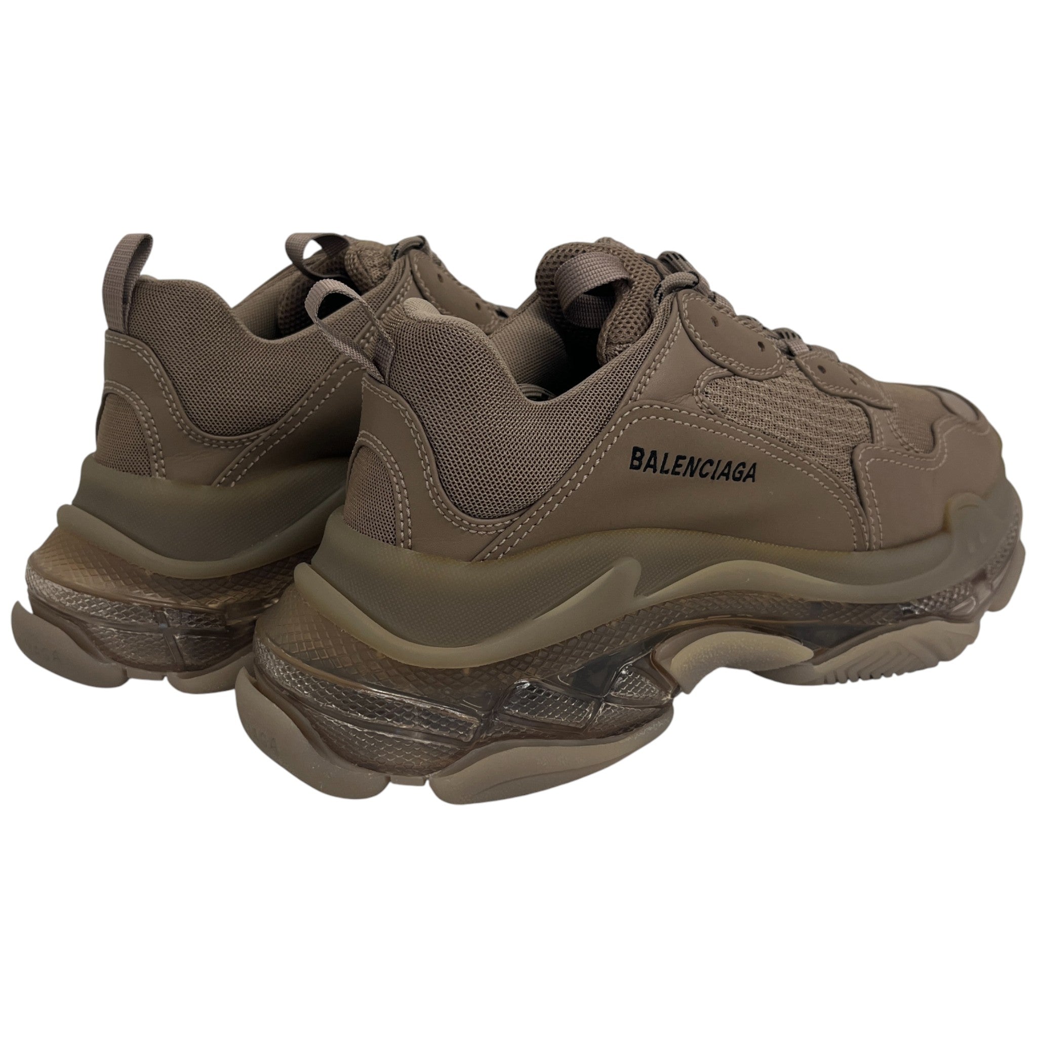 Men's Triple S Low Trainers Beige Size EU 42 / UK 8