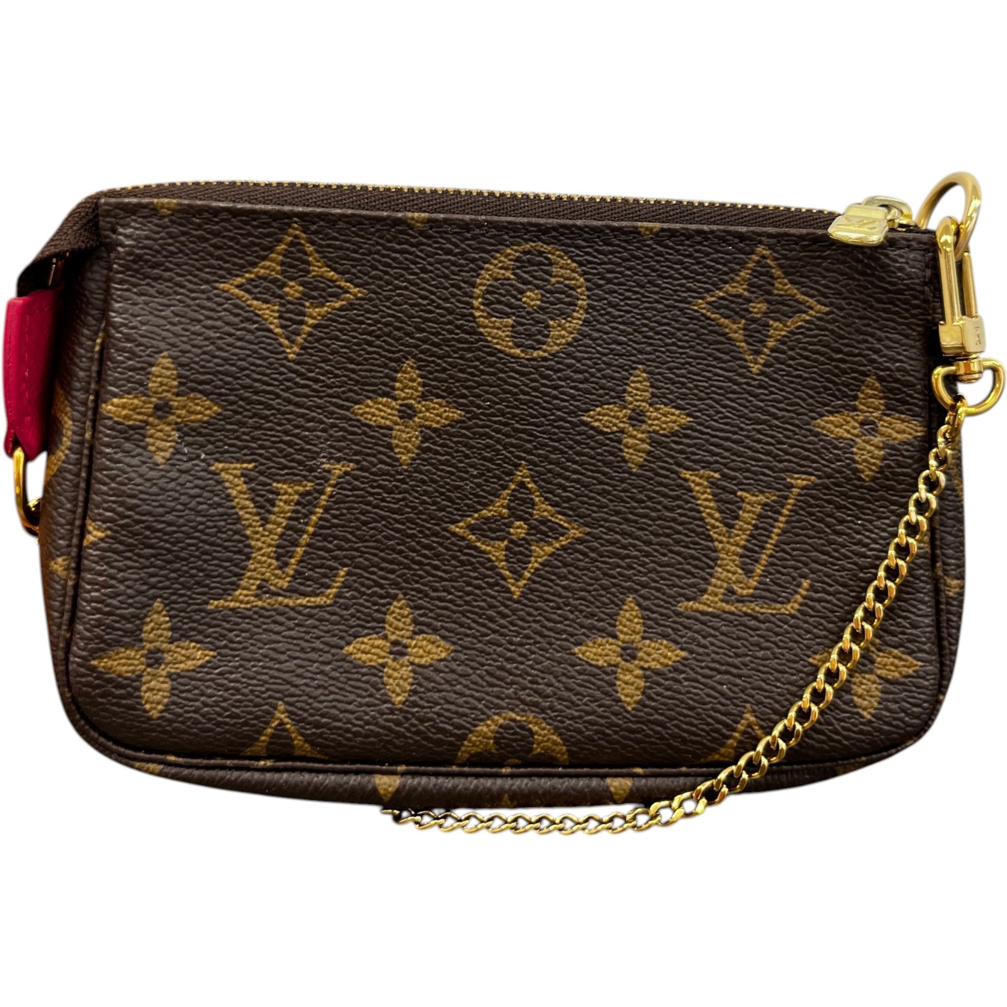 Women's Monogram Pochette Accessories Bag Brown