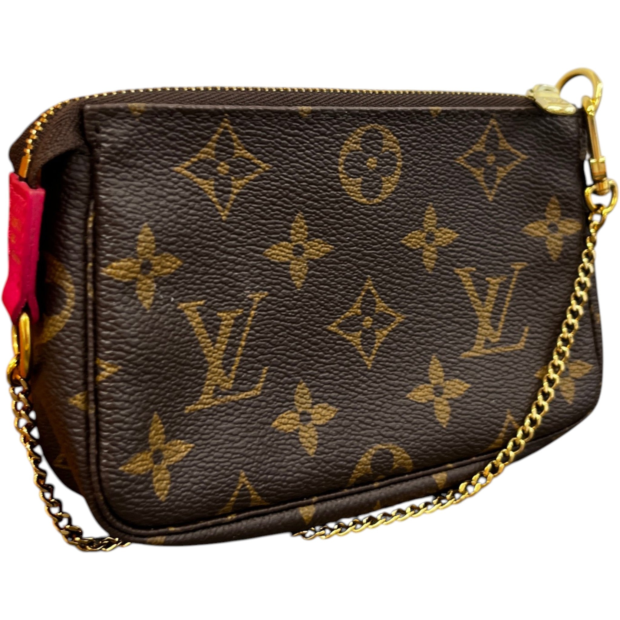 Women's Monogram Pochette Accessories Bag Brown