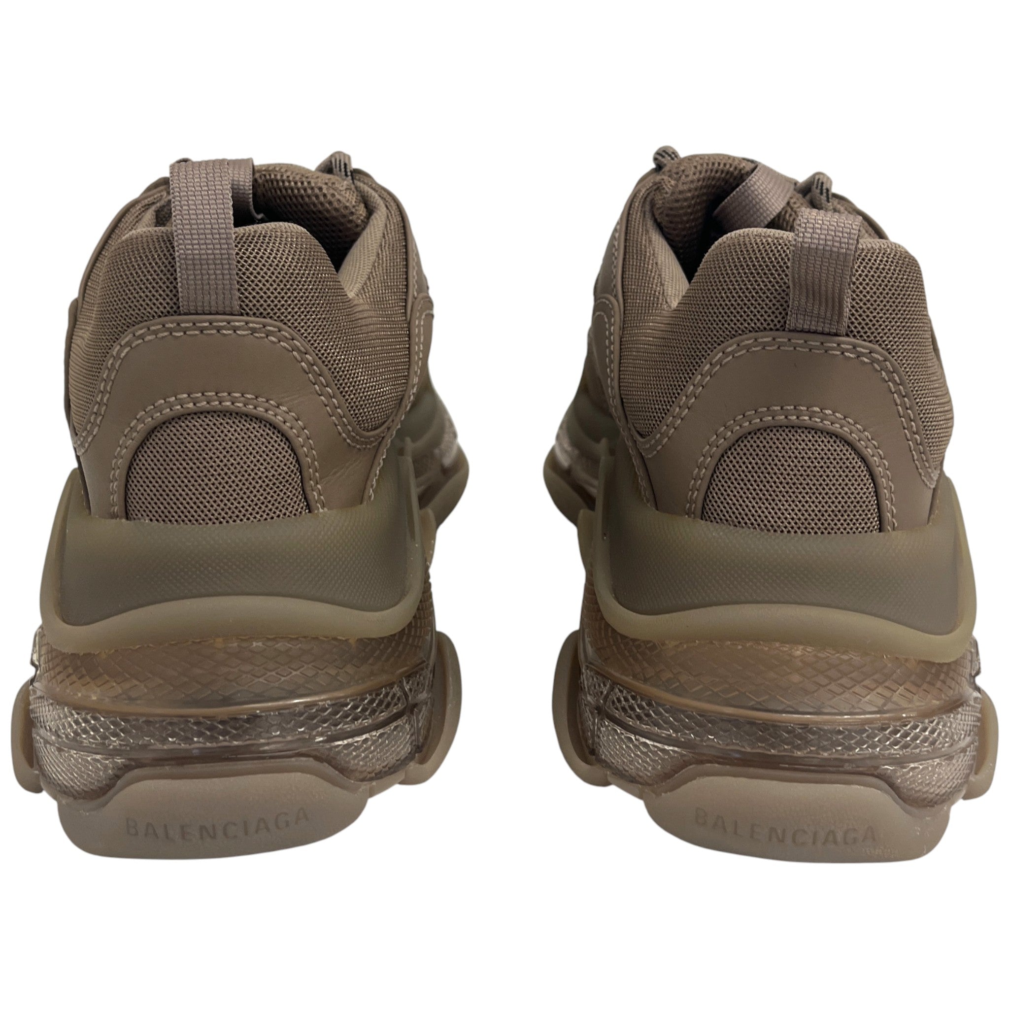 Men's Triple S Low Trainers Beige Size EU 42 / UK 8