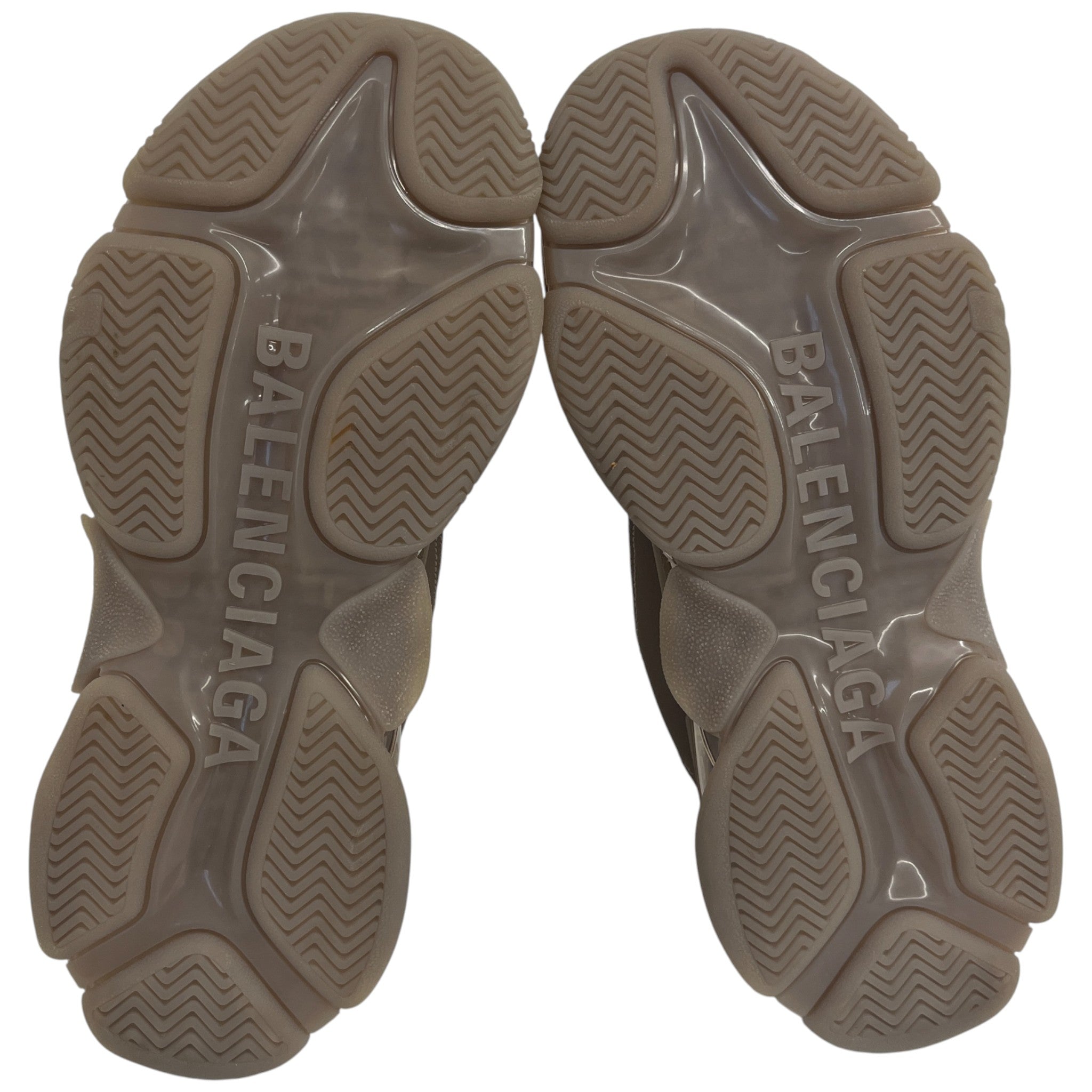 Men's Triple S Low Trainers Beige Size EU 42 / UK 8