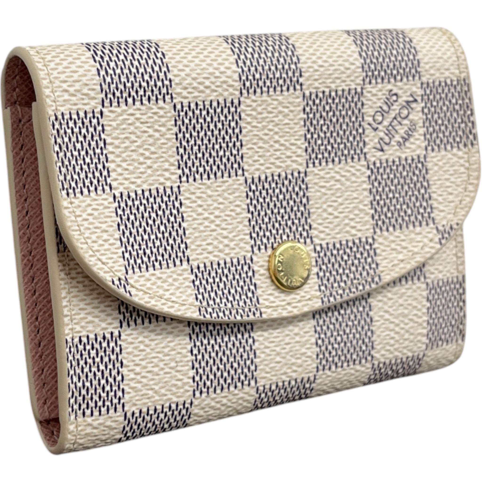 Women's Damier Azur Rosalie Coin Purse Cream