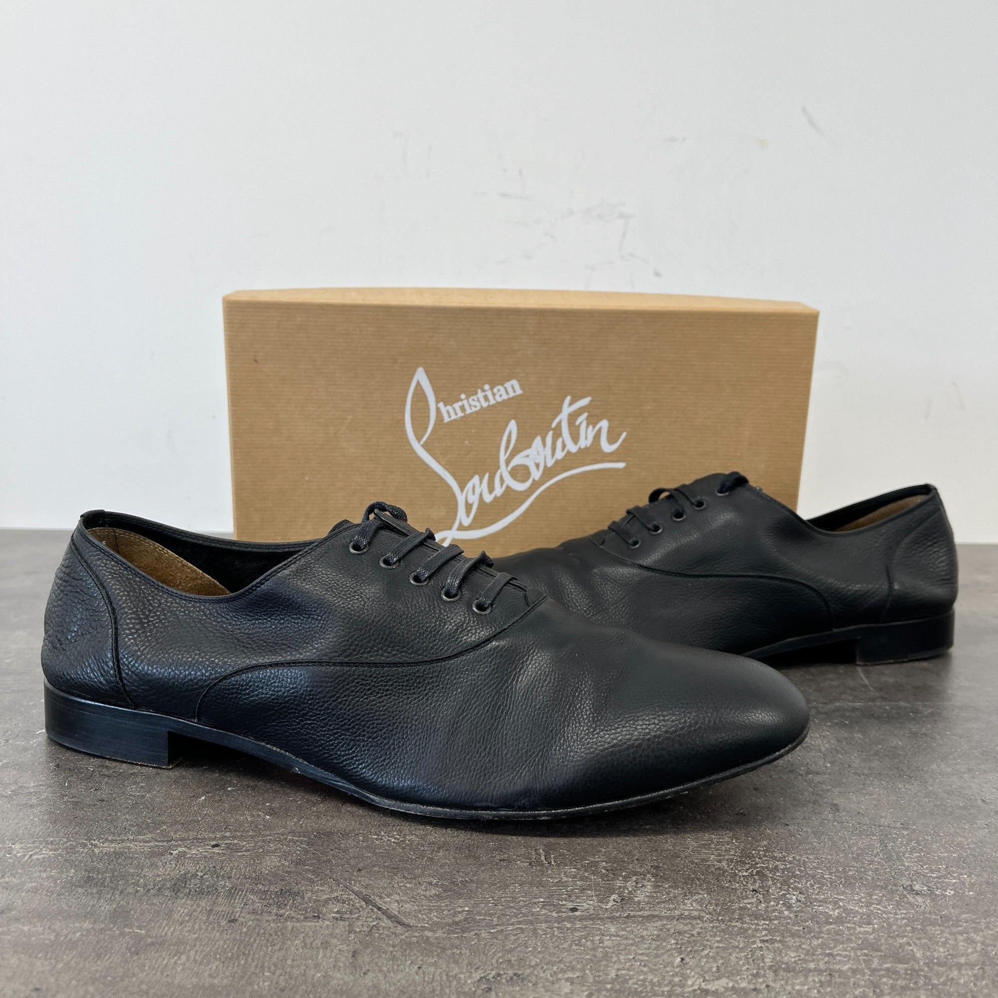 Men's Alfred Flat Calf Morphe Loafers Black Size EU 45.5 / UK 11.5