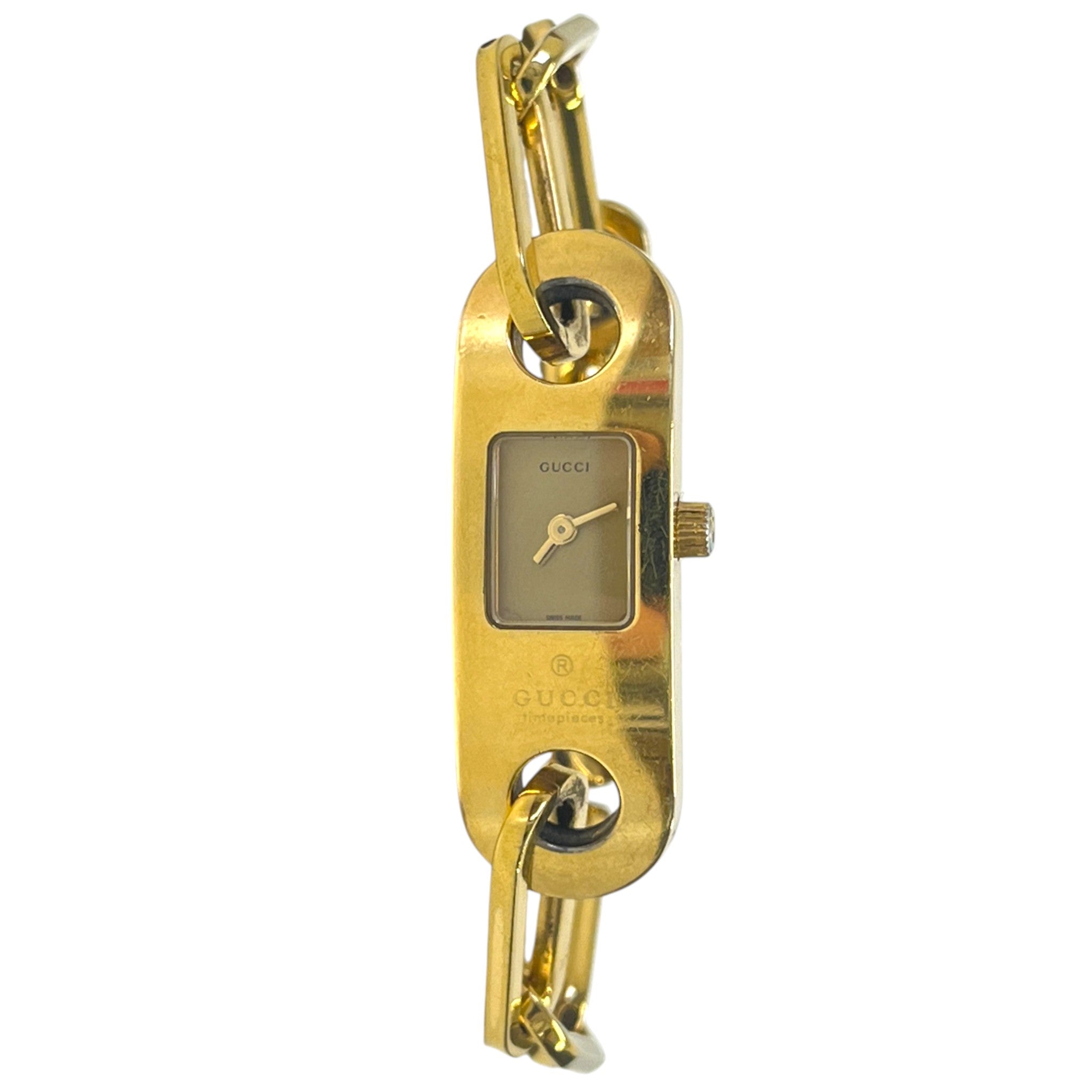 Women's 6100L Chain Link Watch Gold