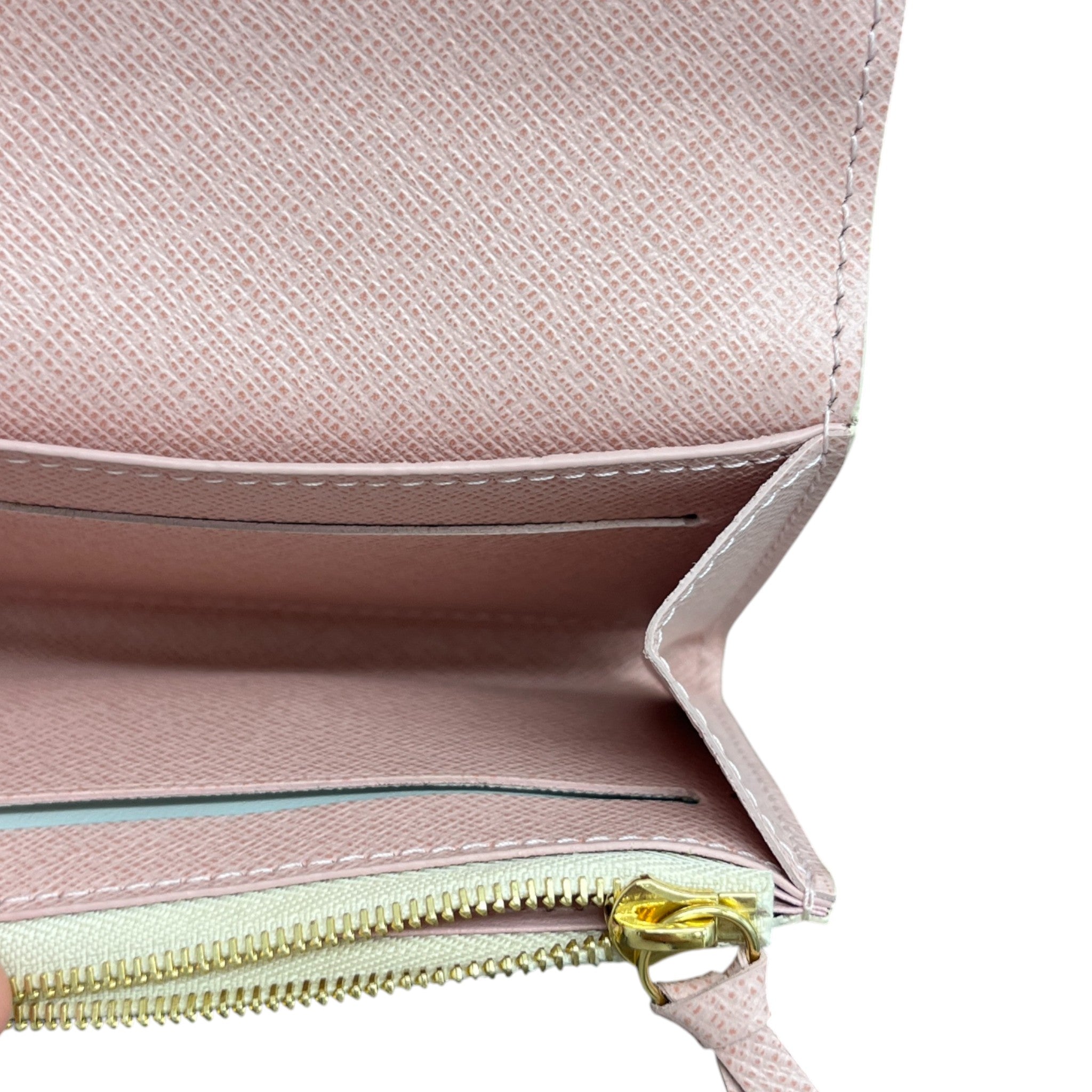 Women's Damier Azur Rosalie Coin Purse Cream