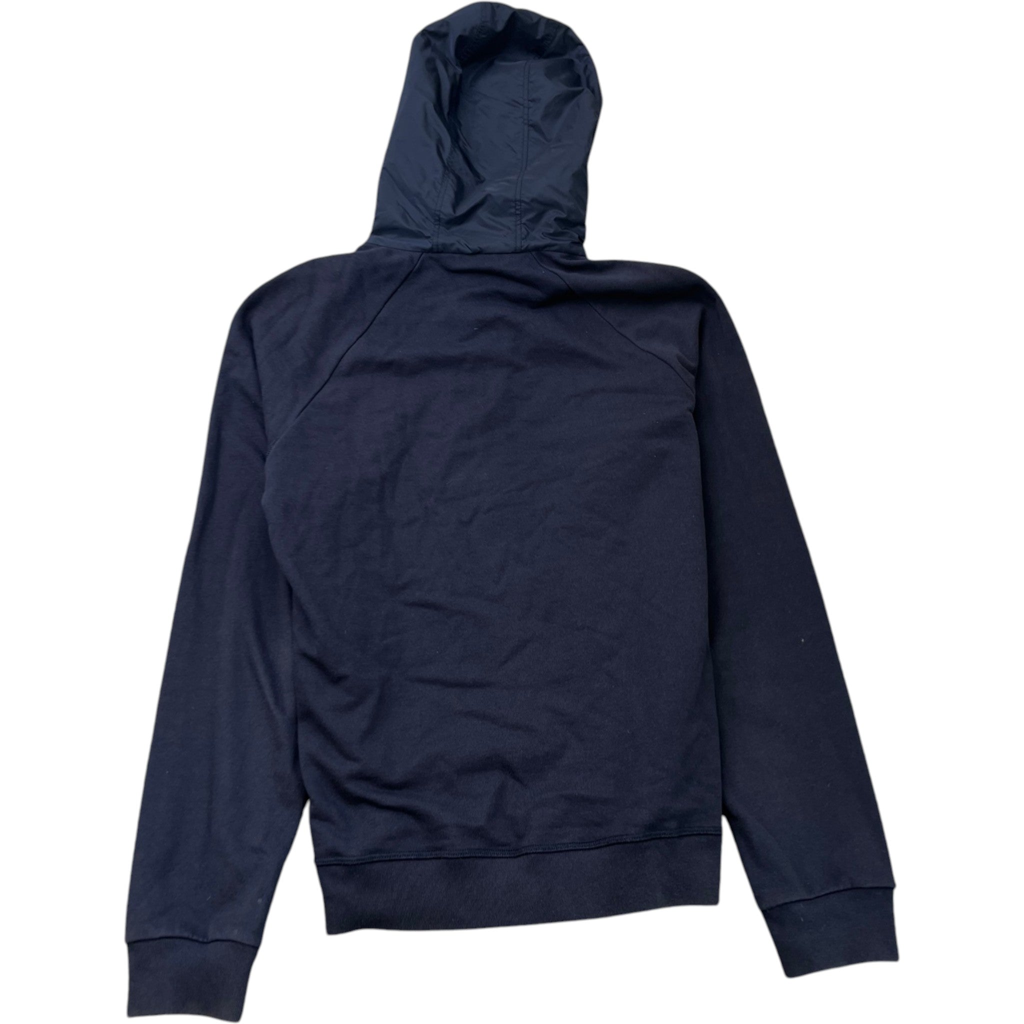Men's Plaque Logo Hoodie Navy Size M