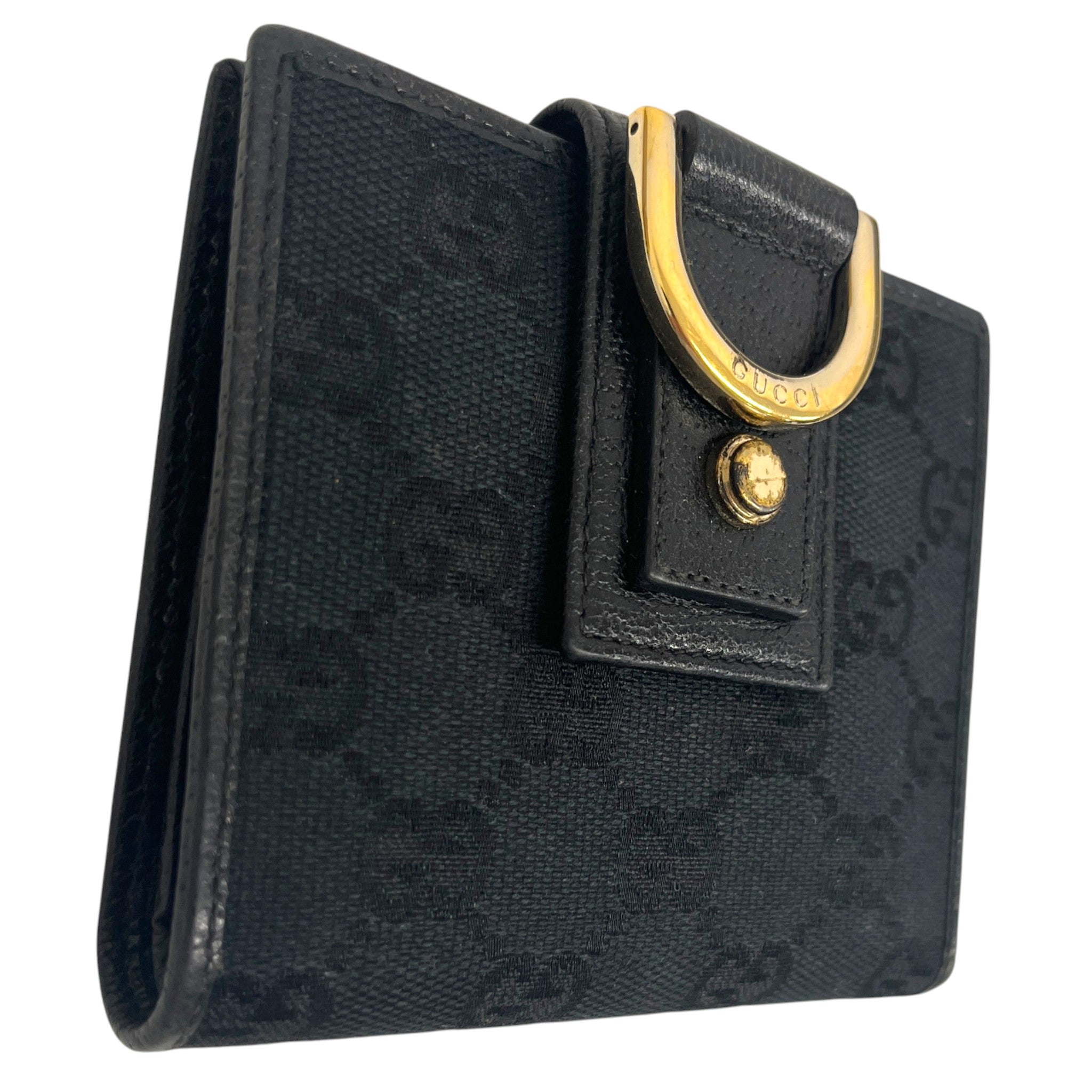 Women's Gg Supreme Bifold Wallet Black
