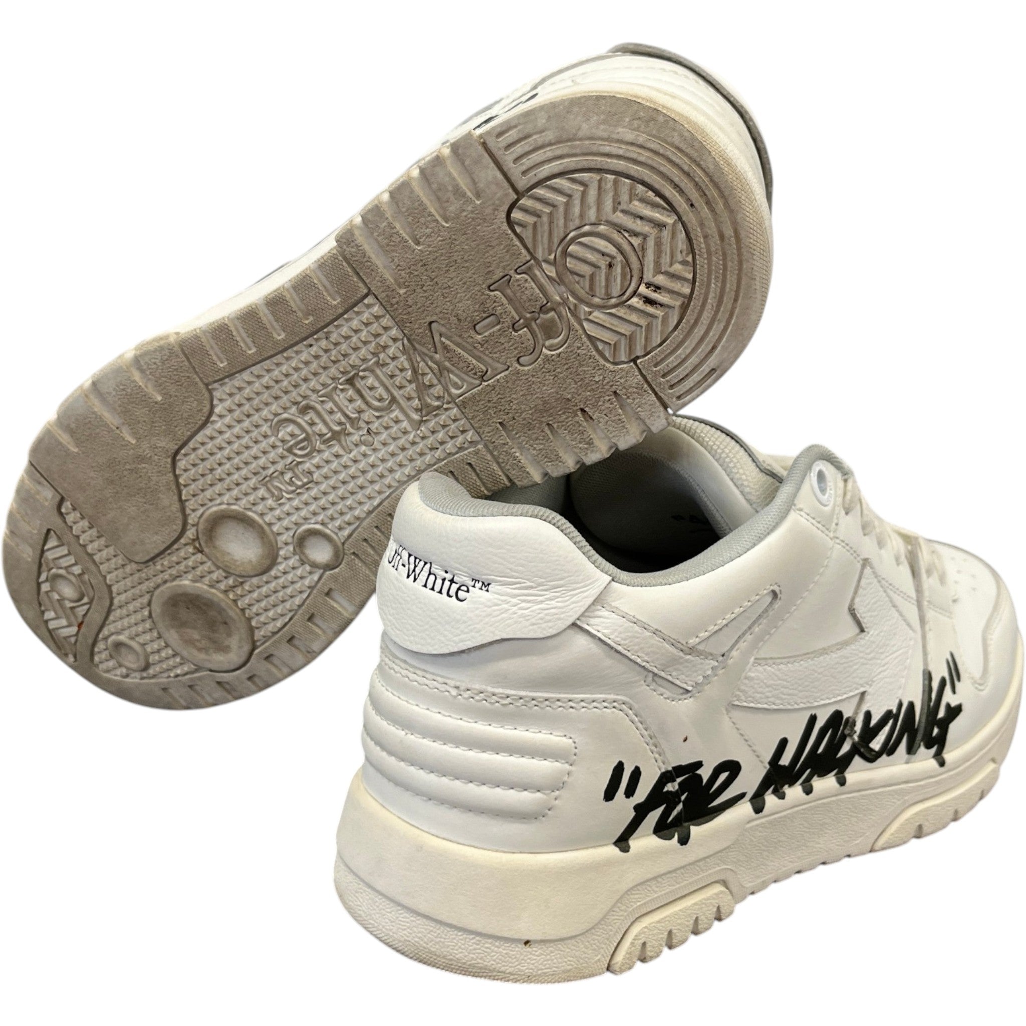 Men's Out Of Office Low Trainers White Size EU 44 / UK 10