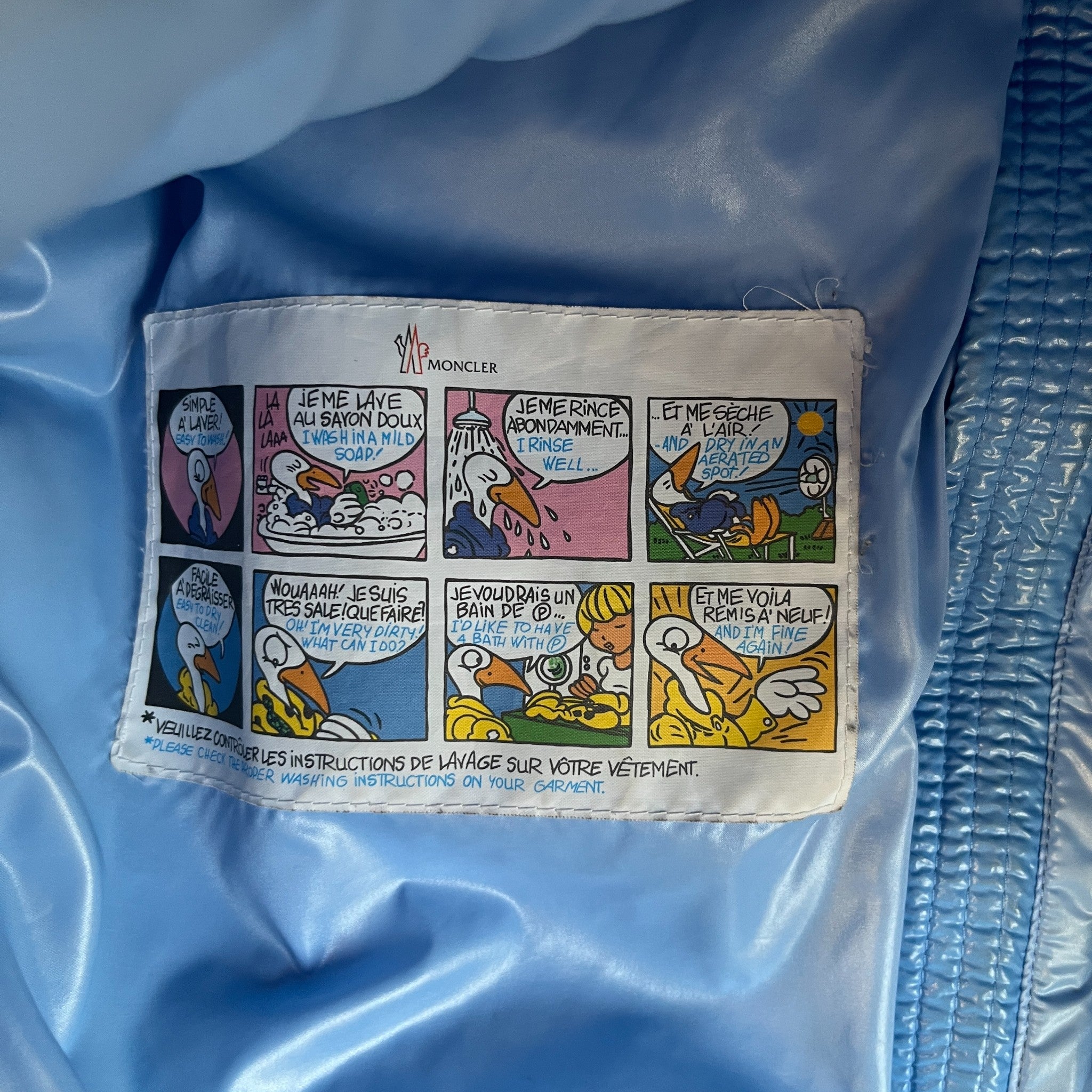 Men's Maya 70Th Anniverary Down Jacket Blue Size 4 / XL