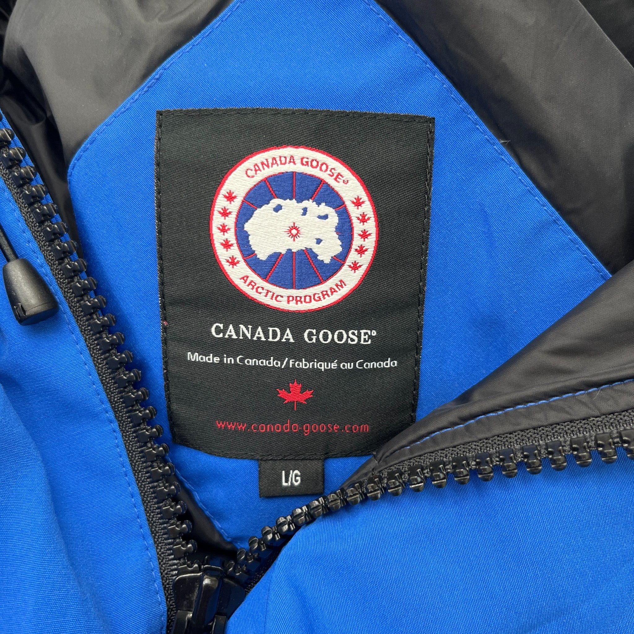 Men's Chilliwack Bomber Down Jacket Blue Size L