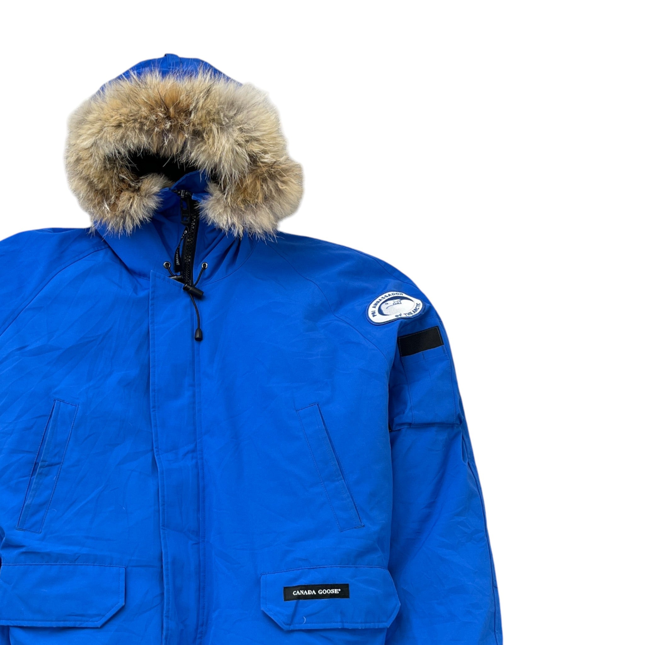 Men's Chilliwack Bomber Down Jacket Blue Size L