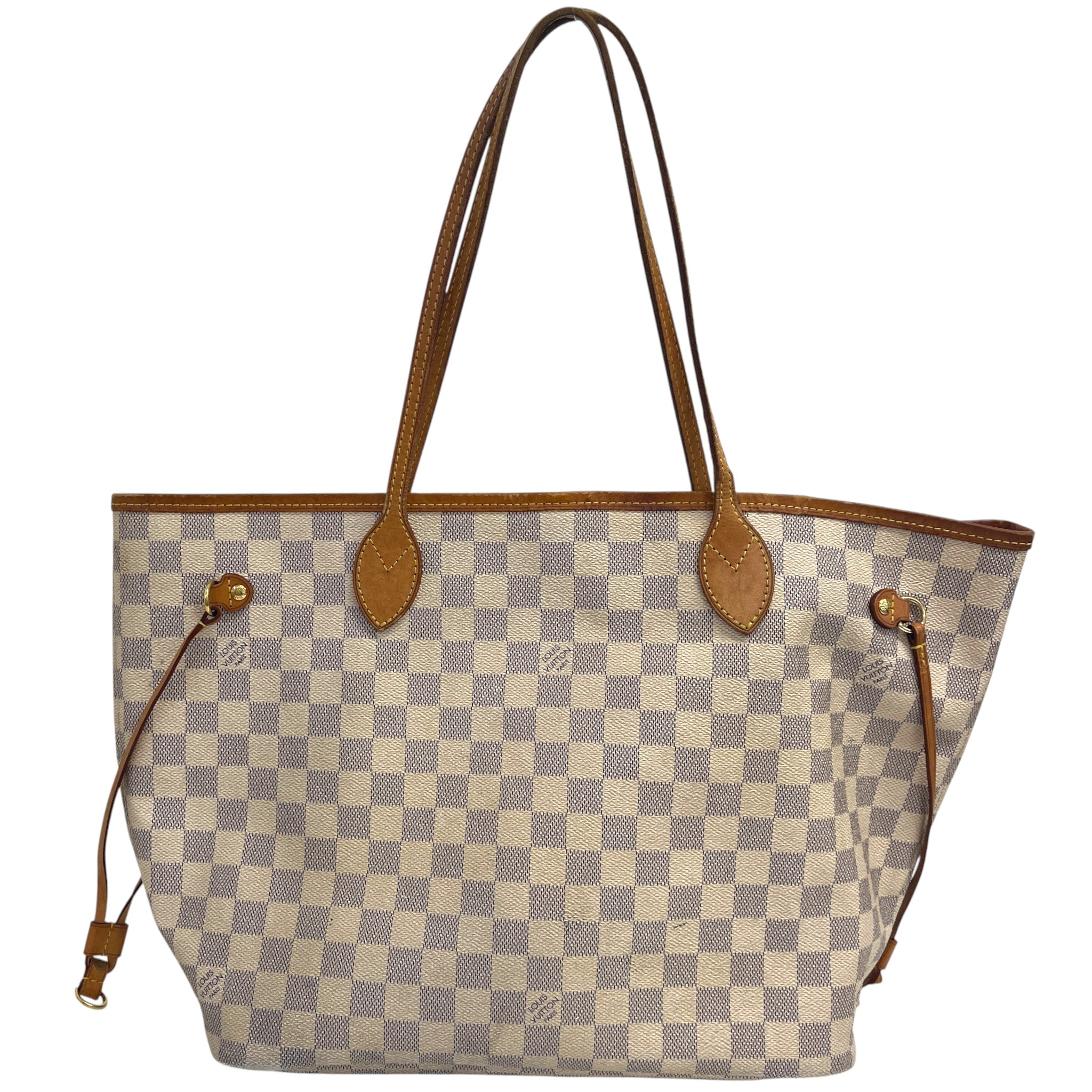 Women's Damier Azur Neverfull Mm Bag Beige