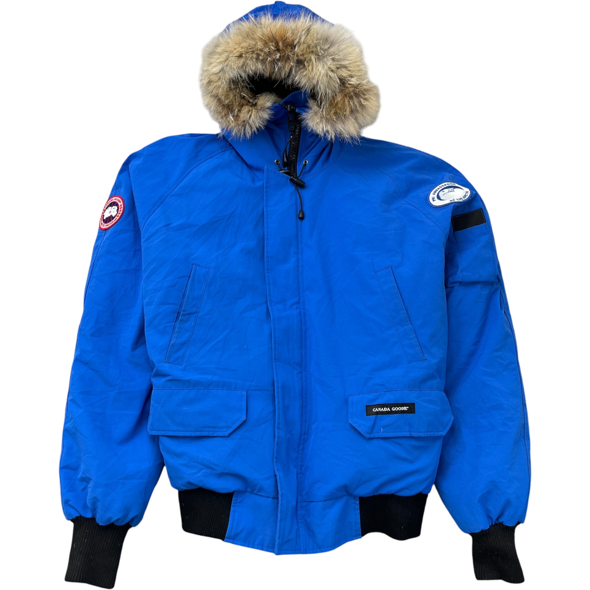 Men's Chilliwack Bomber Down Jacket Blue Size L