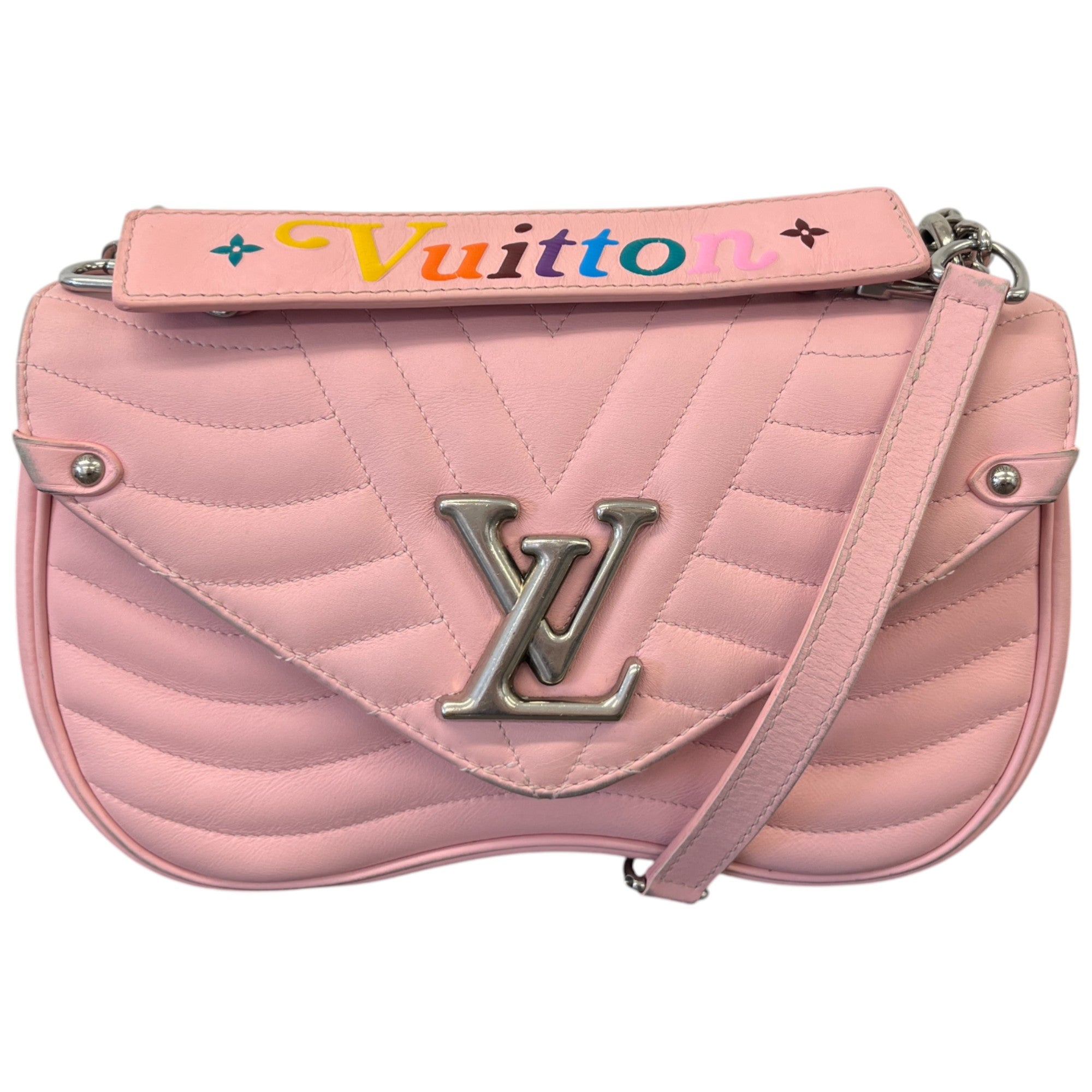 Women's New Wave Chain Pm Bag Pink