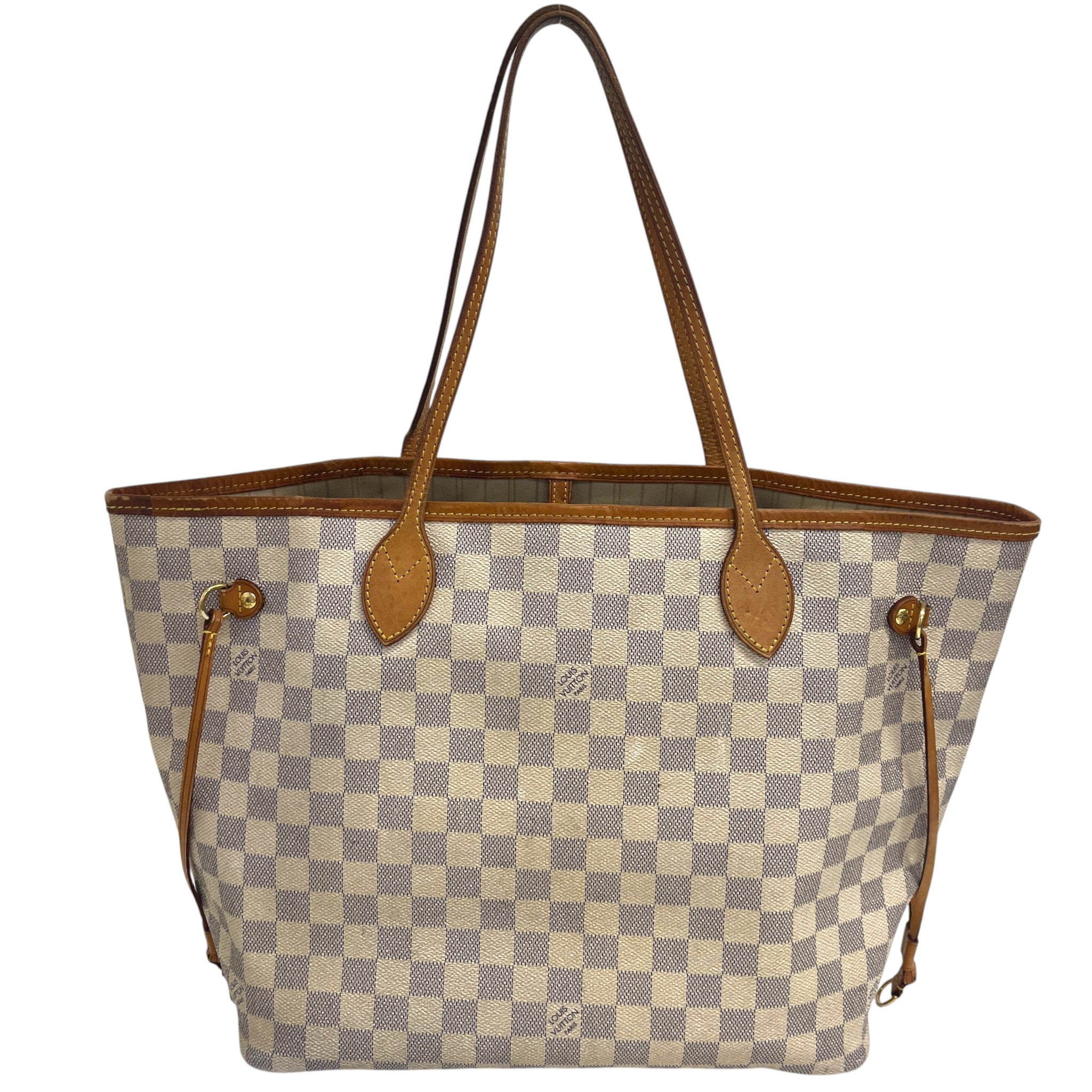 Women's Damier Azur Neverfull Mm Bag Beige