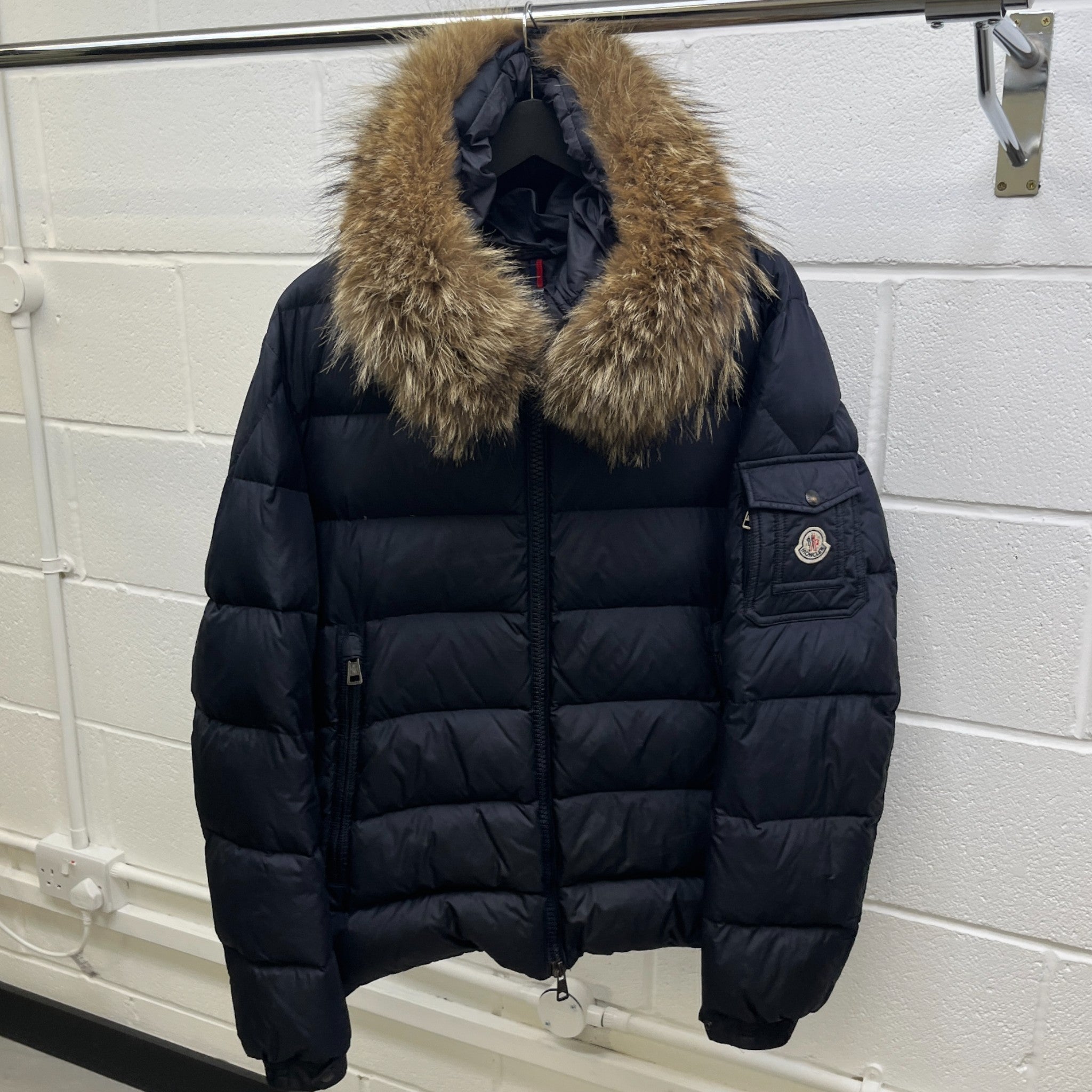 Men's Bryon Down Jacket Navy Size 4 / XL