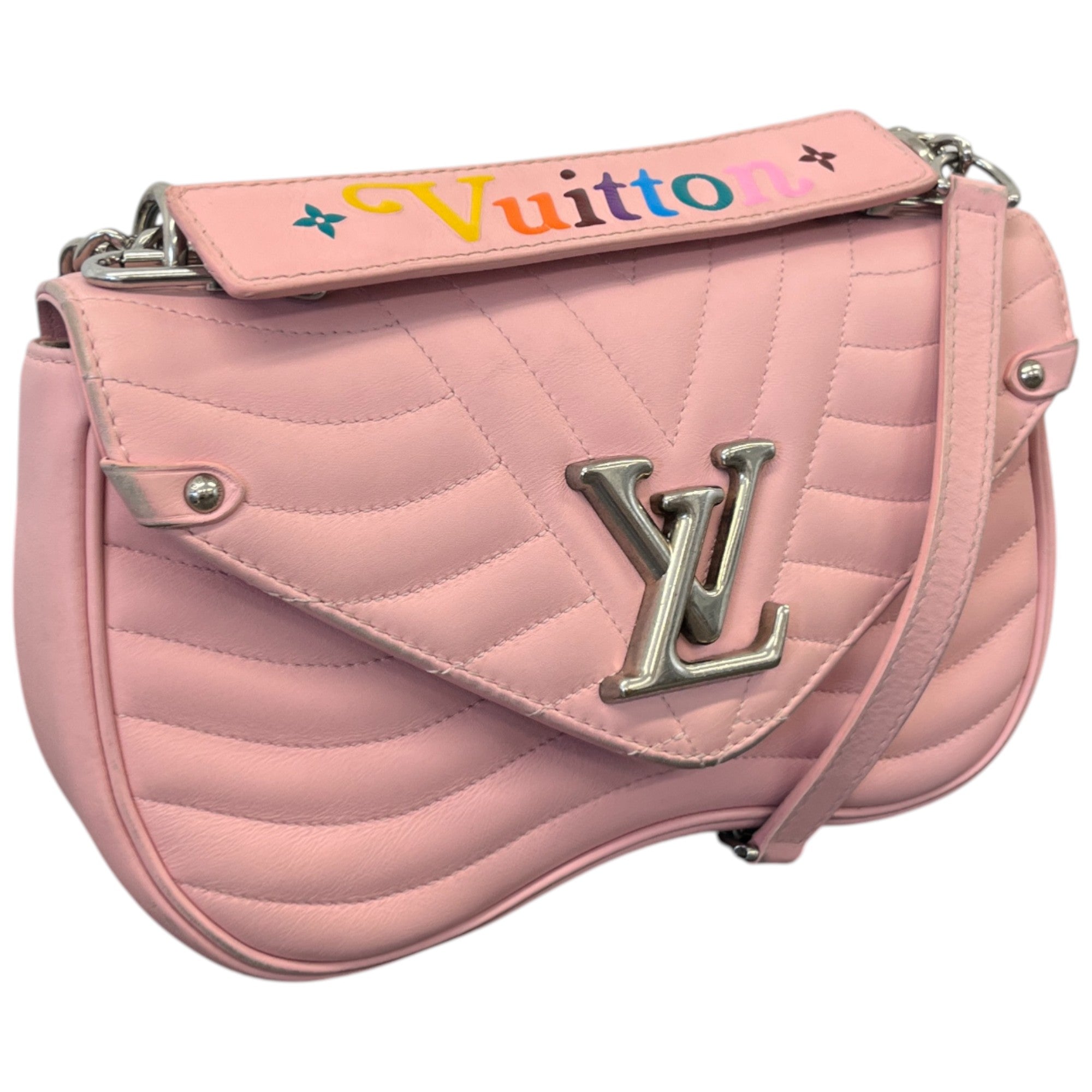 Women's New Wave Chain Pm Bag Pink