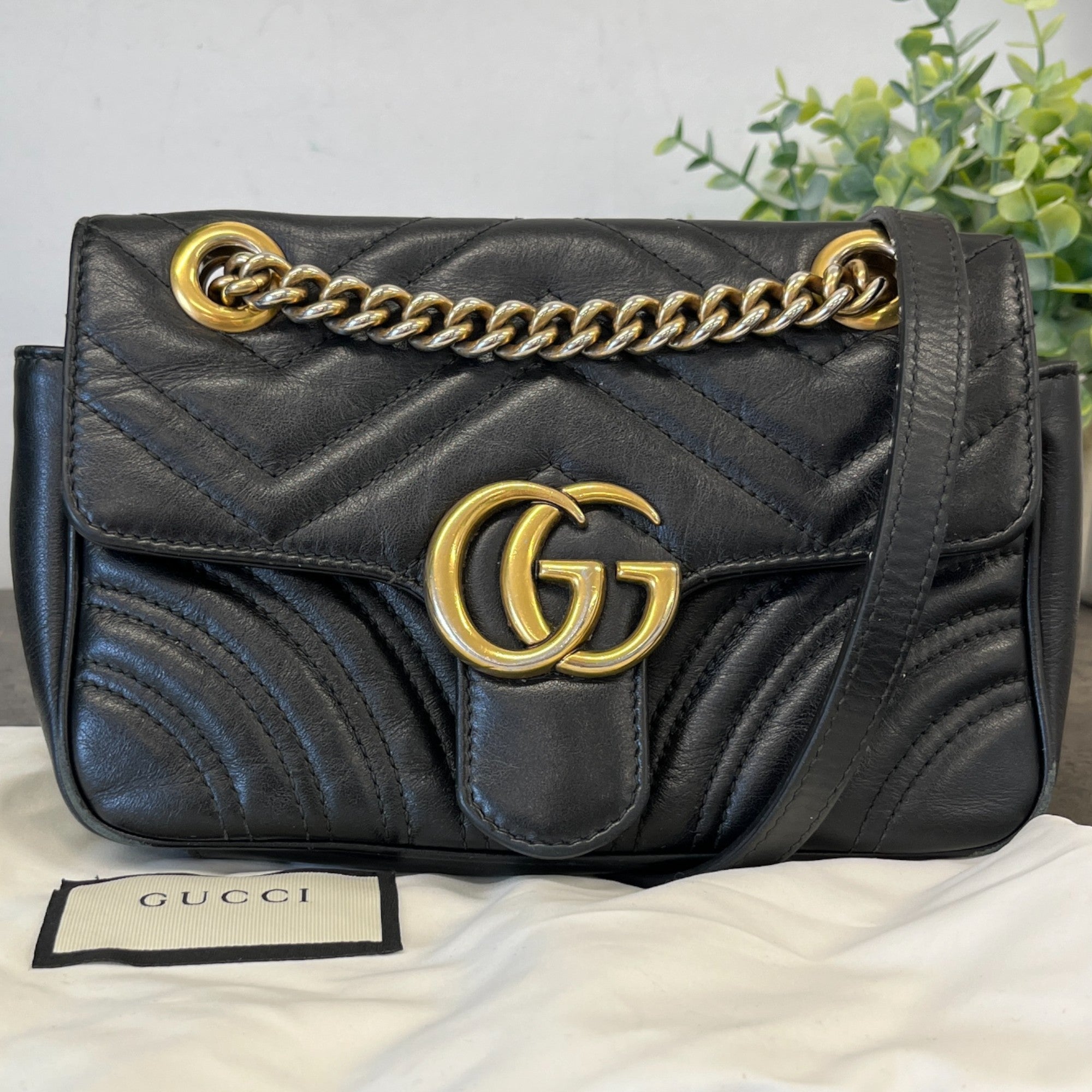 Women's Gg Marmont Bag Black