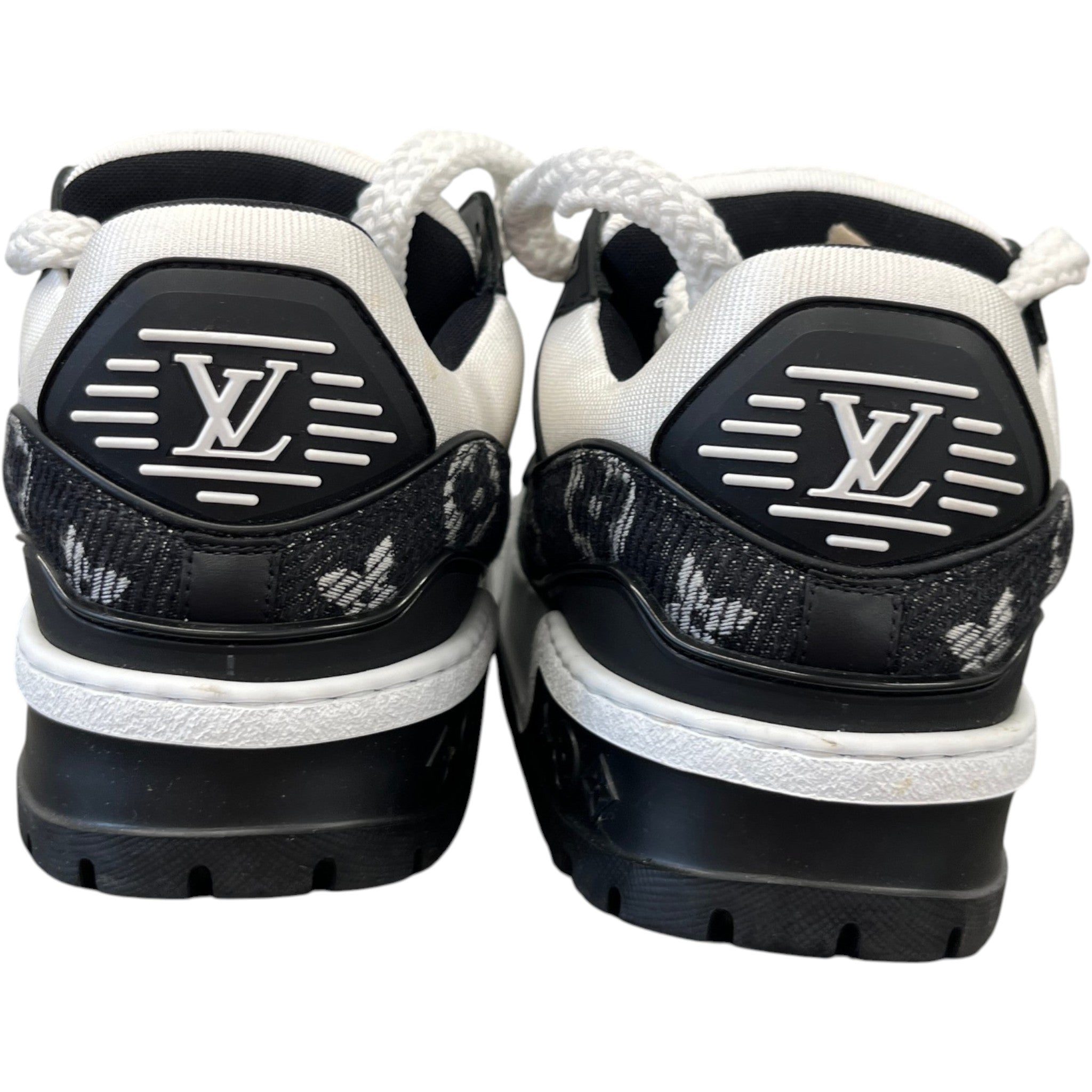 Men's Lv Trainer Maxi Sneakers Low Trainers Black Size EU 40 / UK 6