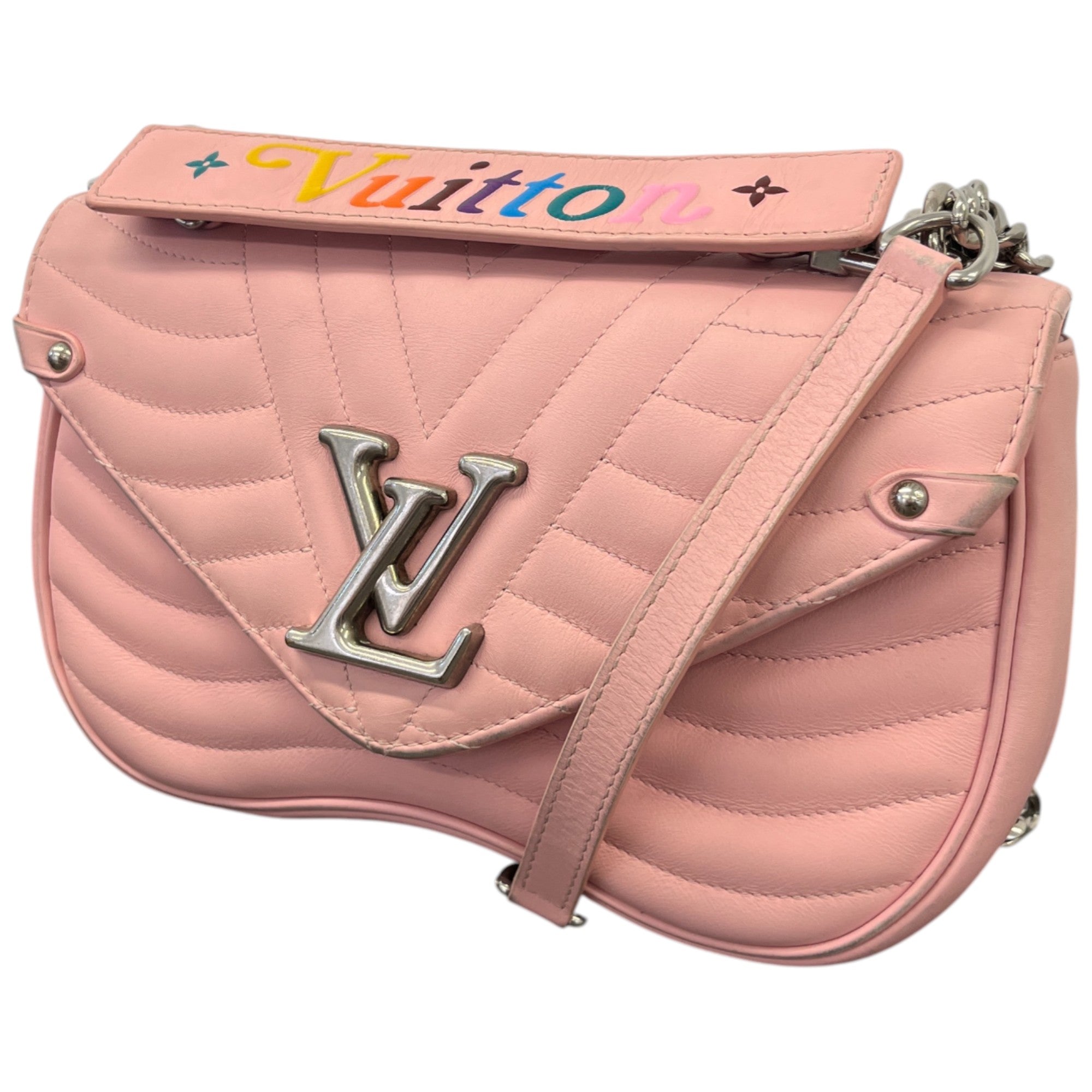 Women's New Wave Chain Pm Bag Pink