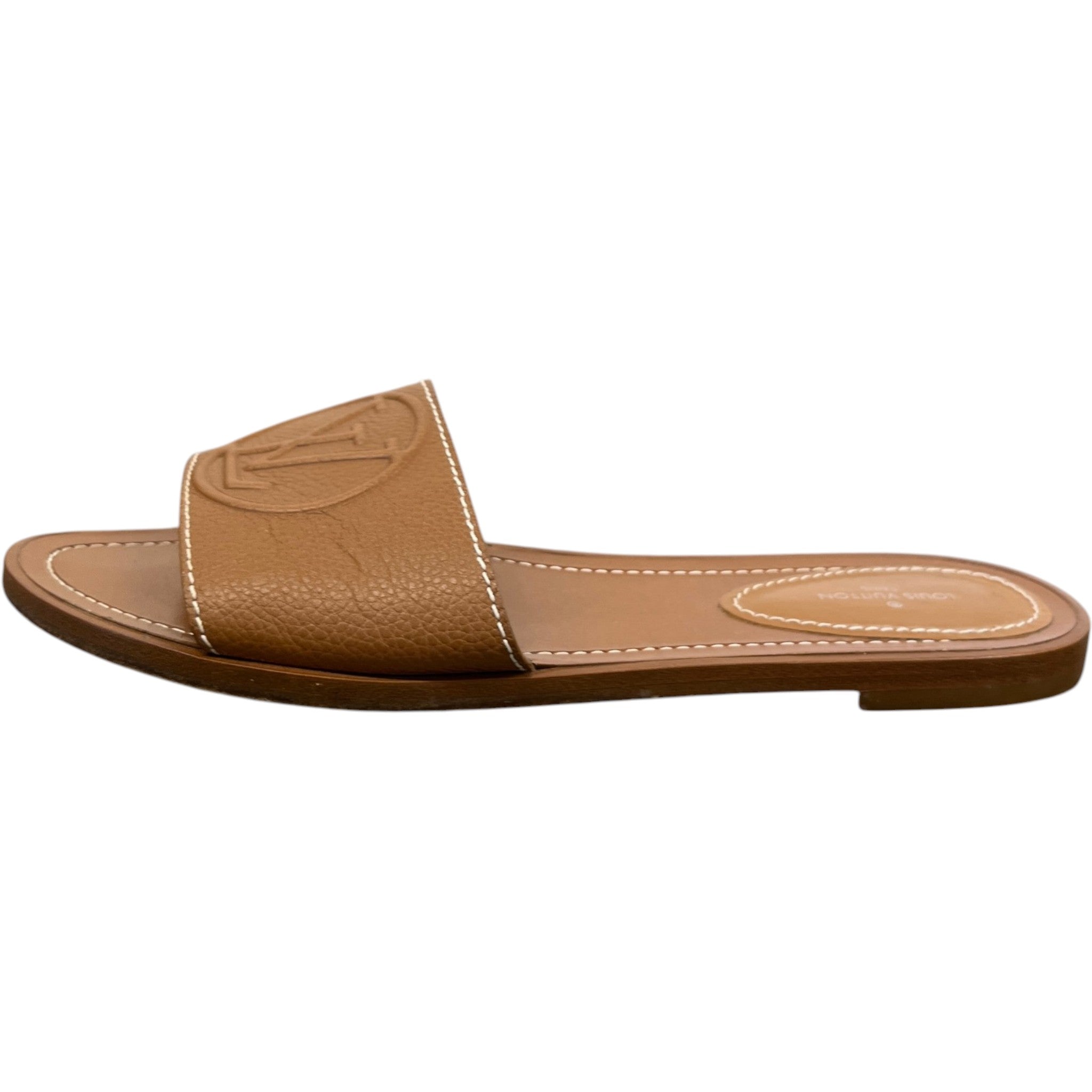 Women's Lock It Slides Beige Size EU 37 / UK 4