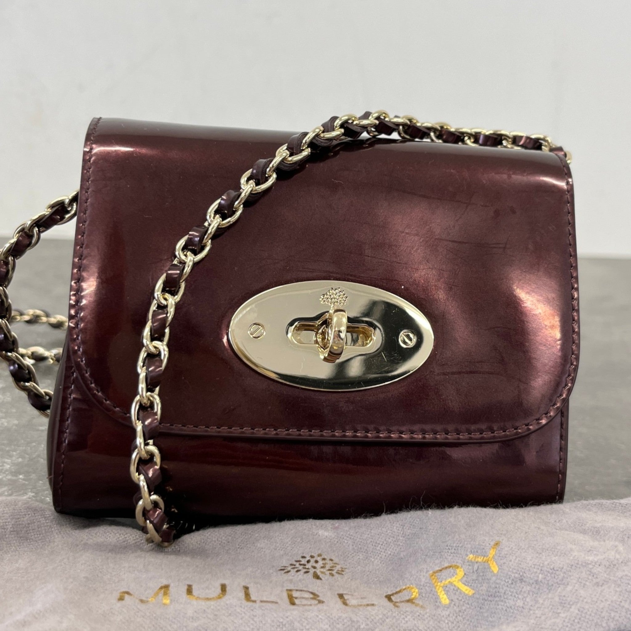 Women's Mini Lily Bag Burgundy