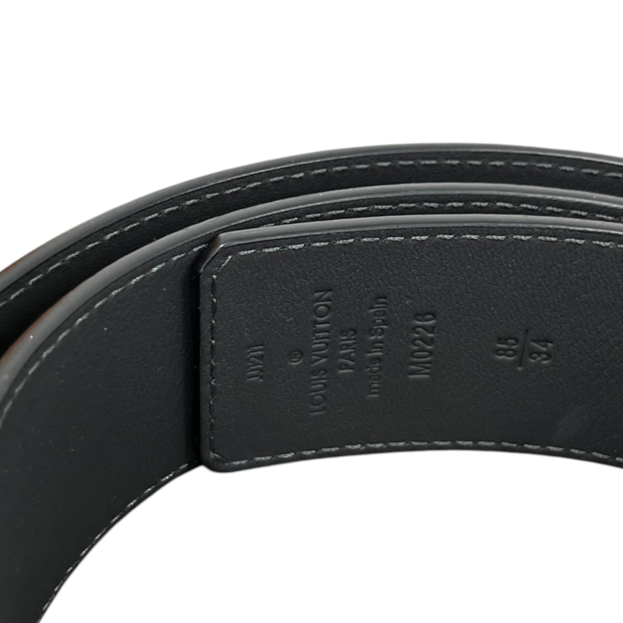 Men's Lv Optic 40Mm Reversible Belt Black Size Waist 34"