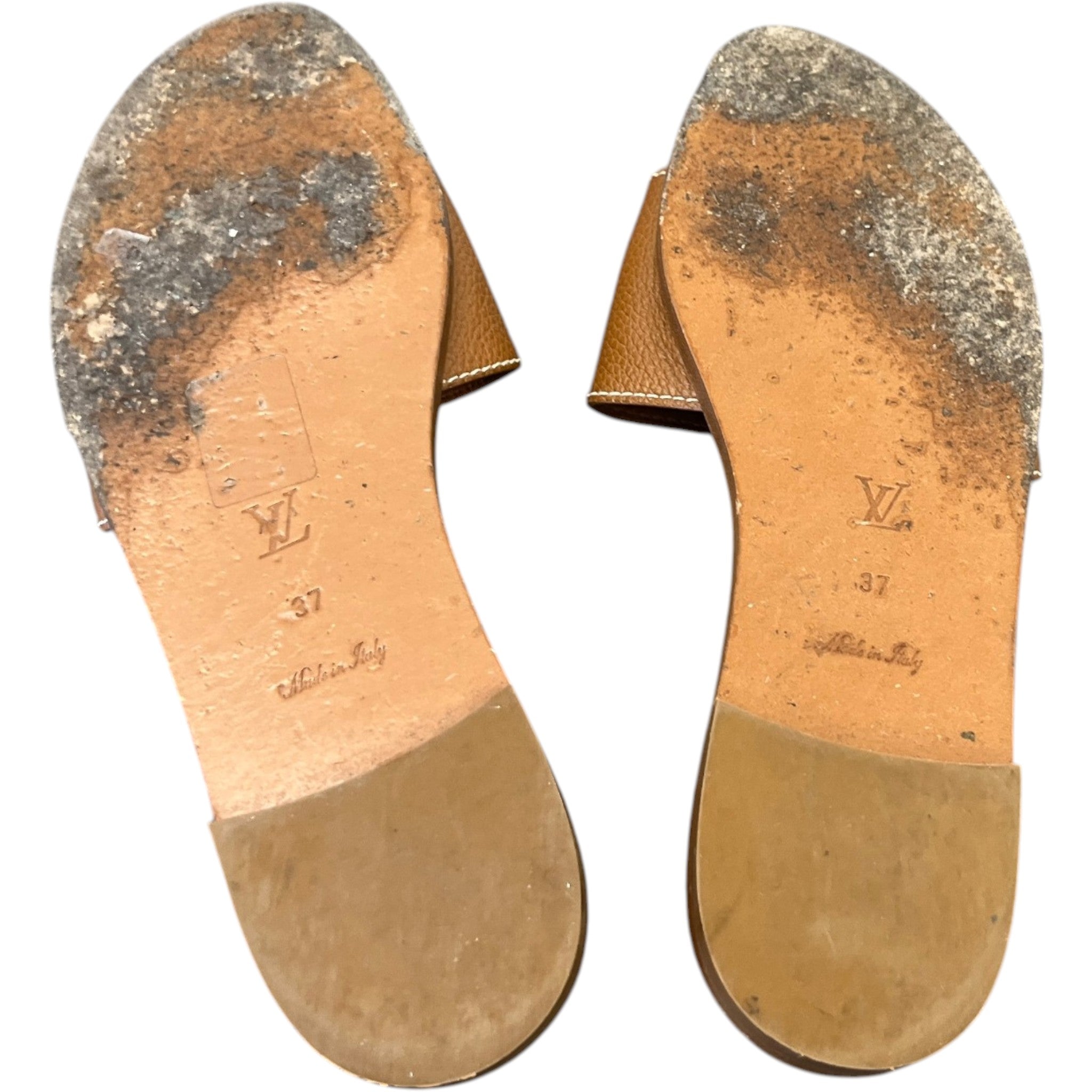 Women's Lock It Slides Beige Size EU 37 / UK 4