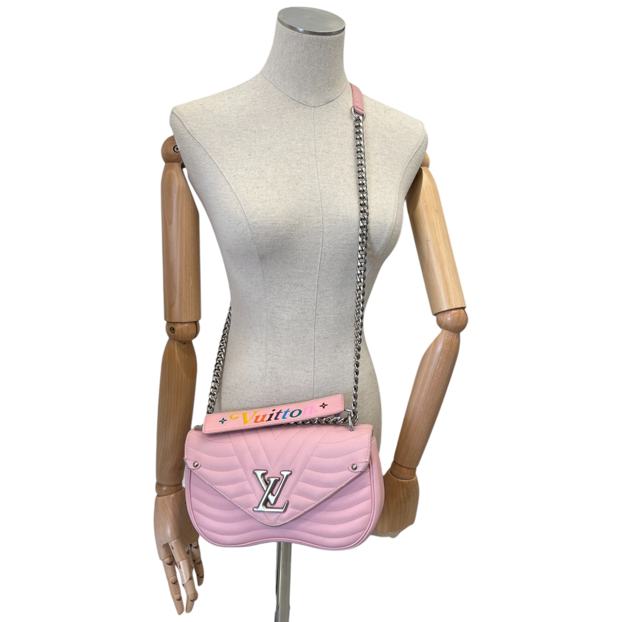 Women's New Wave Chain Pm Bag Pink