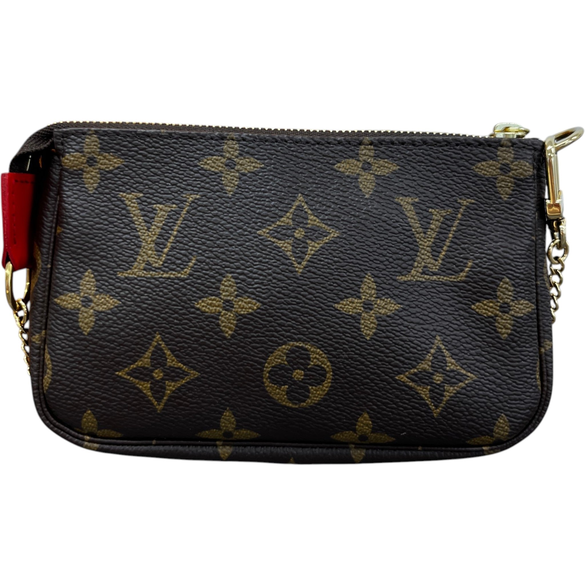 Women's Monogram Pochette Accessories Bag Brown