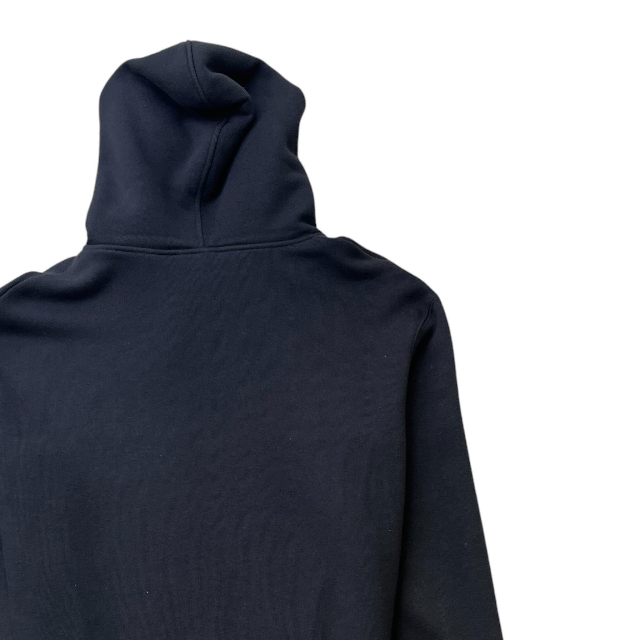 Men's Logo Print Hoodie Black Size S