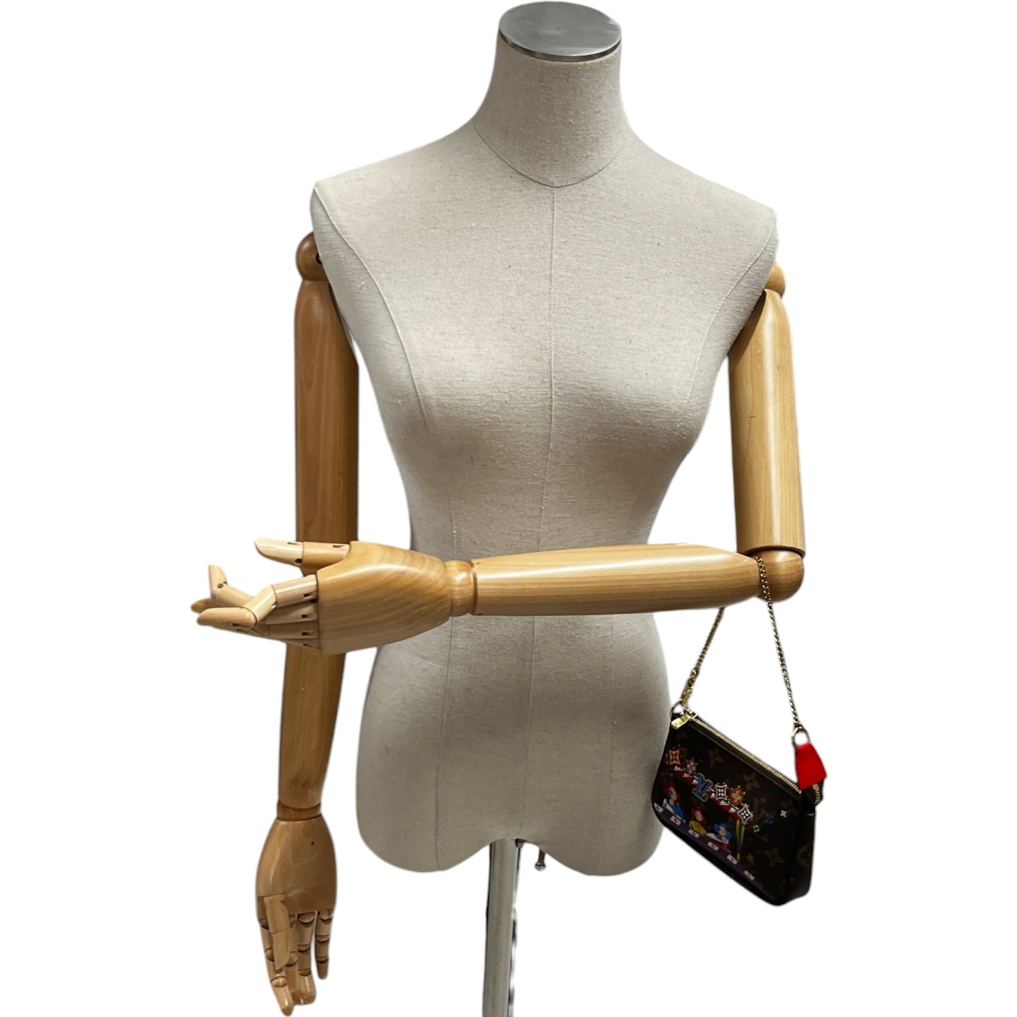 Women's Monogram Pochette Accessories Bag Brown