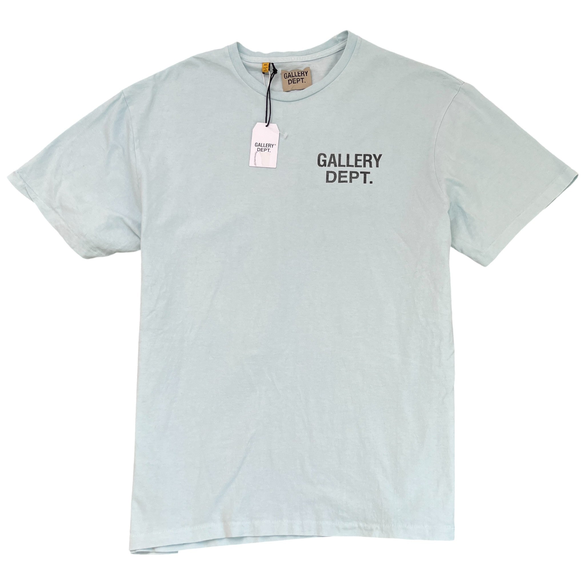 Men's Logo Print T-Shirt Blue Size XL