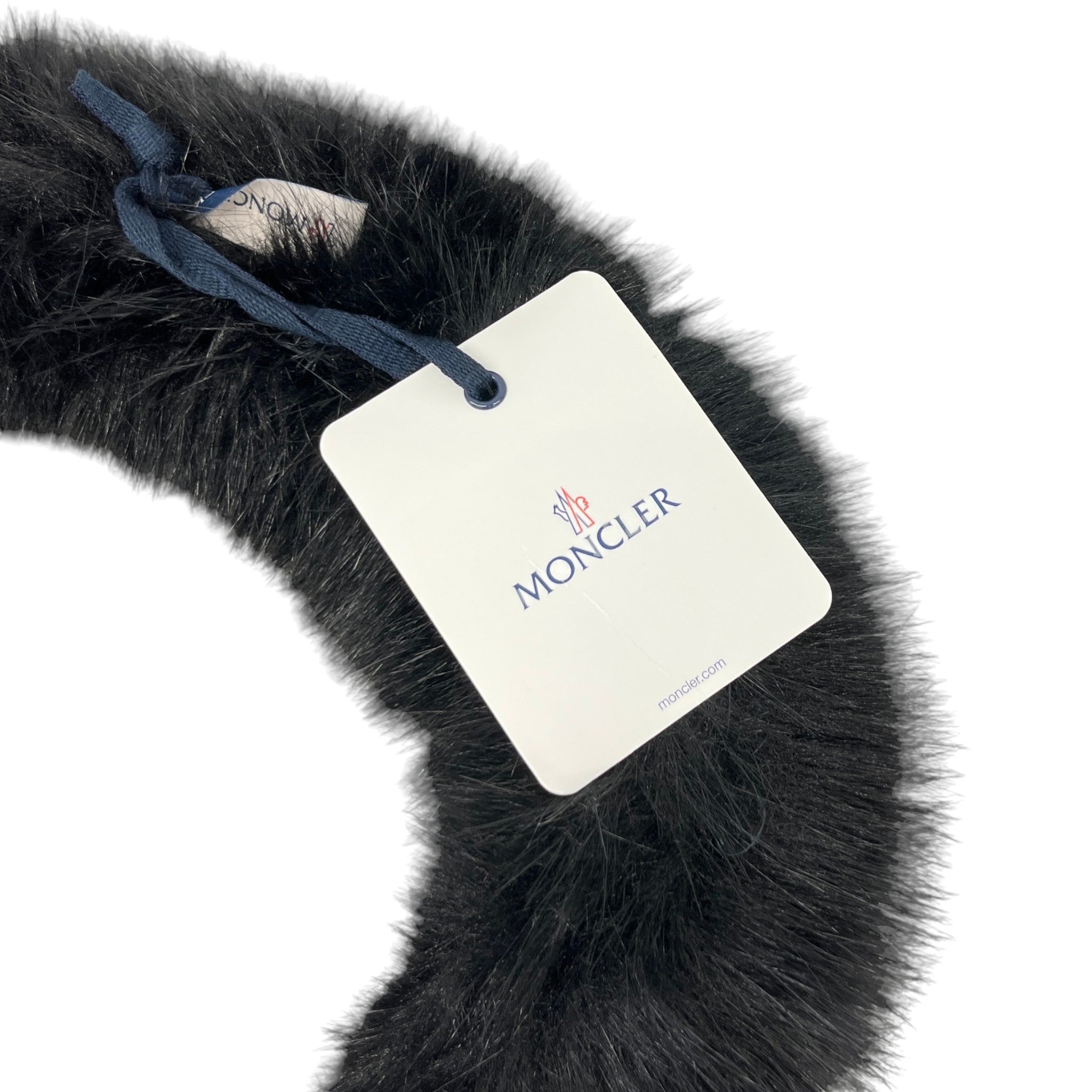 Women's Faux Fur Scarf Black