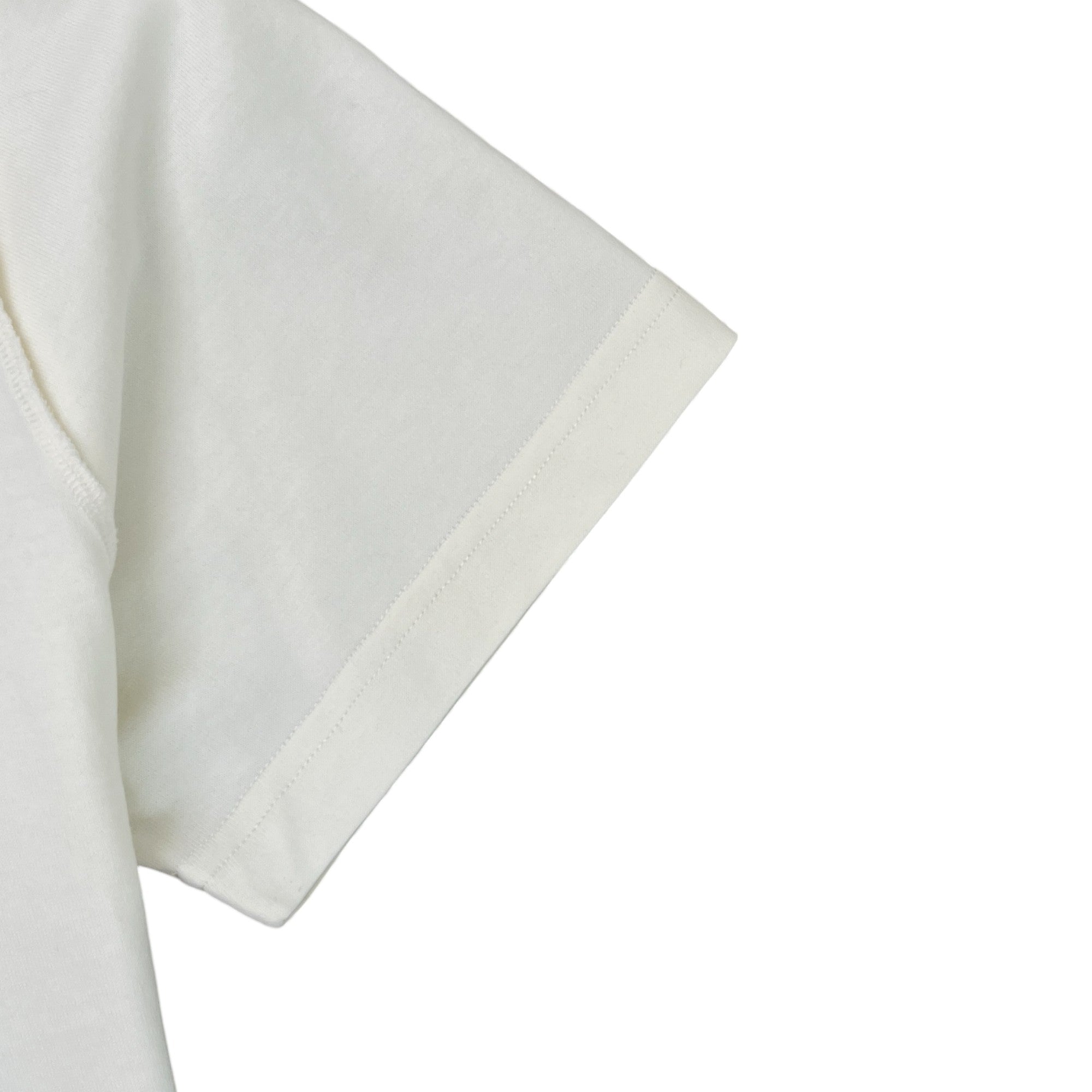 Men's Paratropper Logo Print T-Shirt White Size L