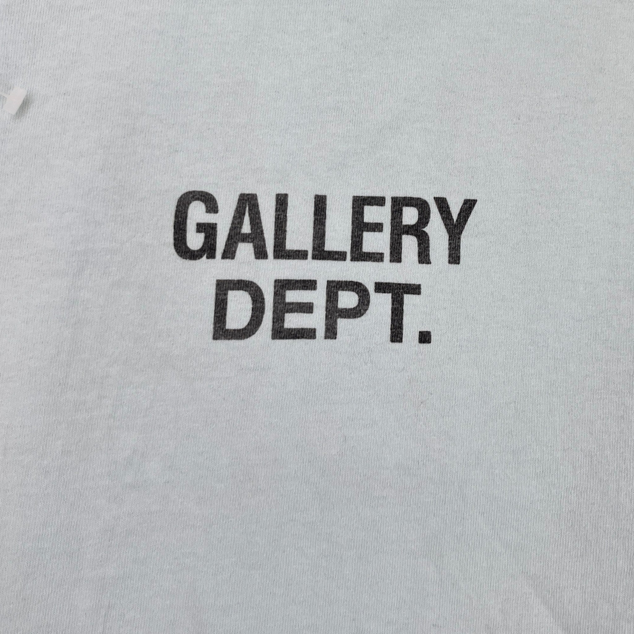 Men's Logo Print T-Shirt Blue Size XL