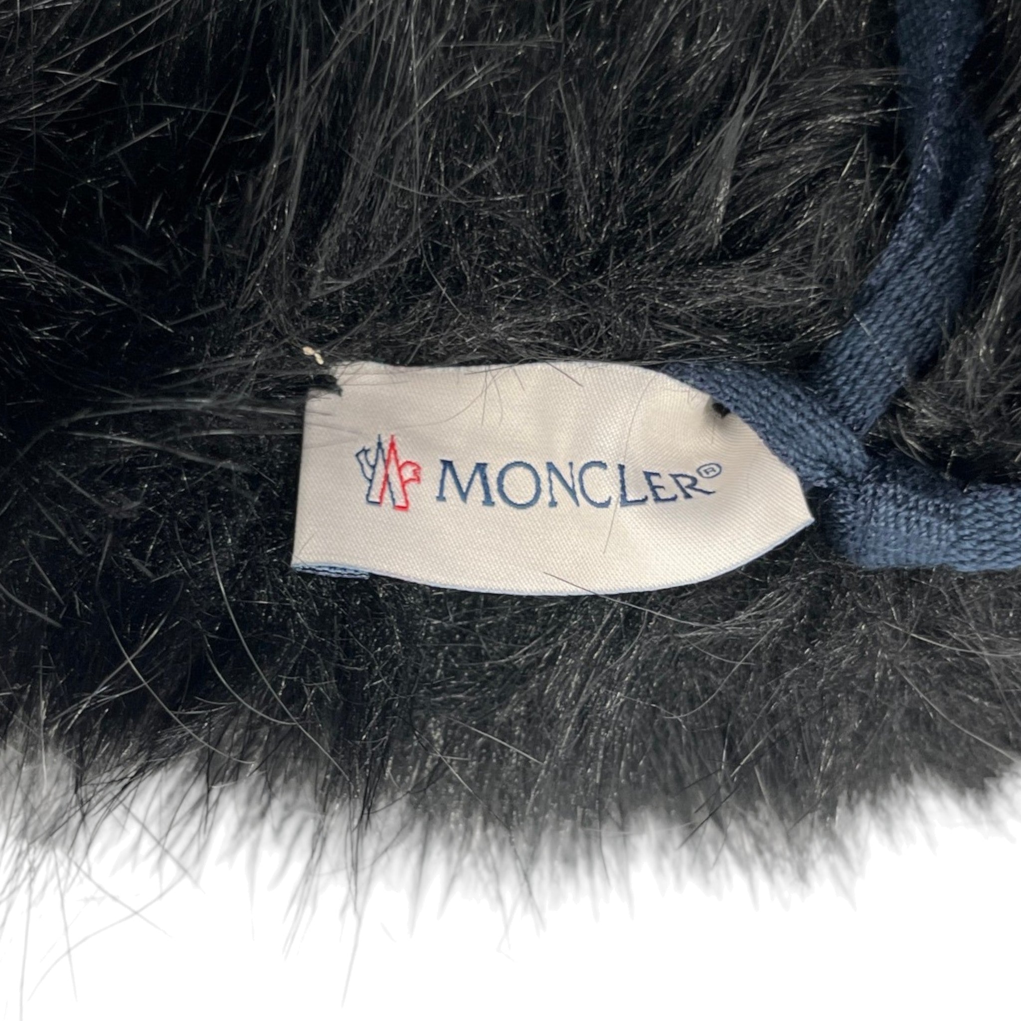Women's Faux Fur Scarf Black