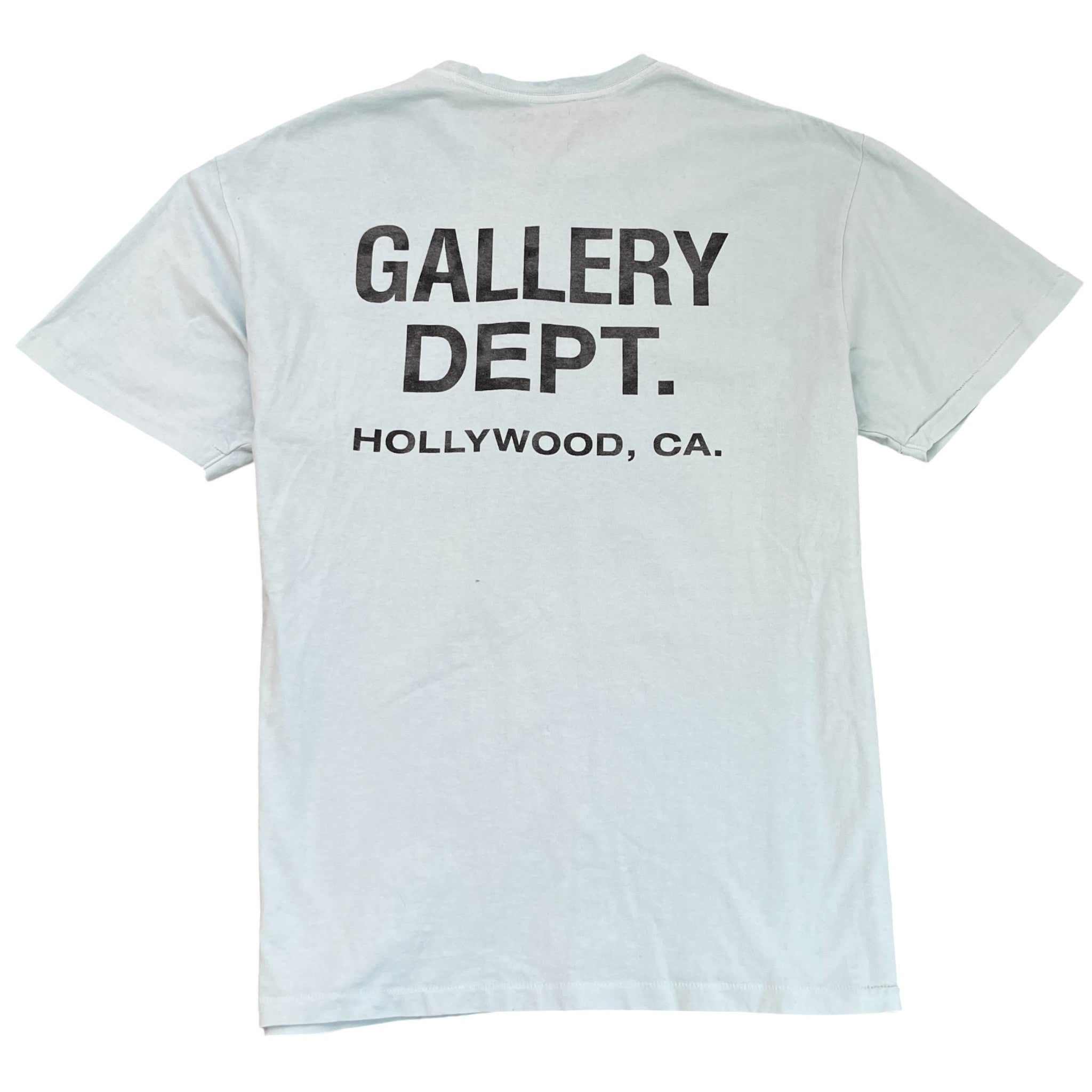 Men's Logo Print T-Shirt Blue Size XL