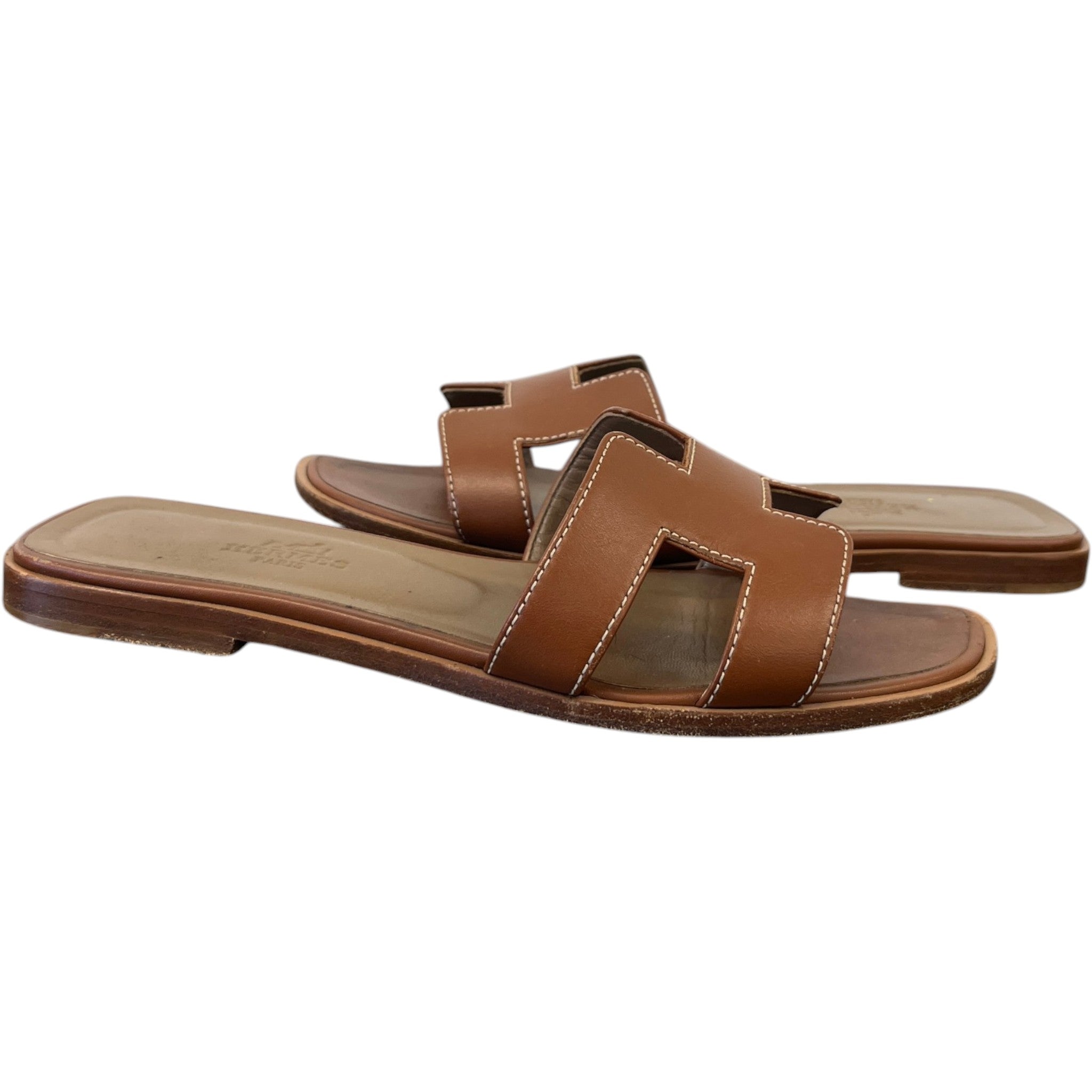 Women's Oran Slides Brown Size EU 36 / UK 3